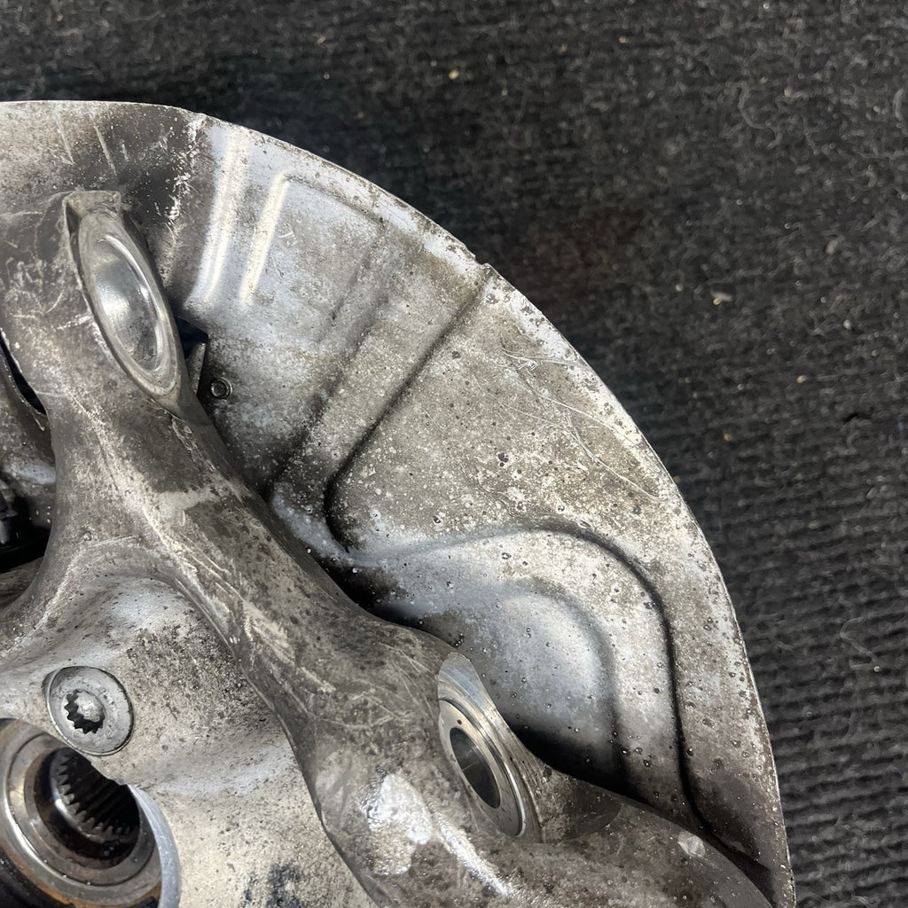☑️ 07-19 BMW F15 X5 X6 AWD Front Left Side Spindle Knuckle Hub 6773783 OEM