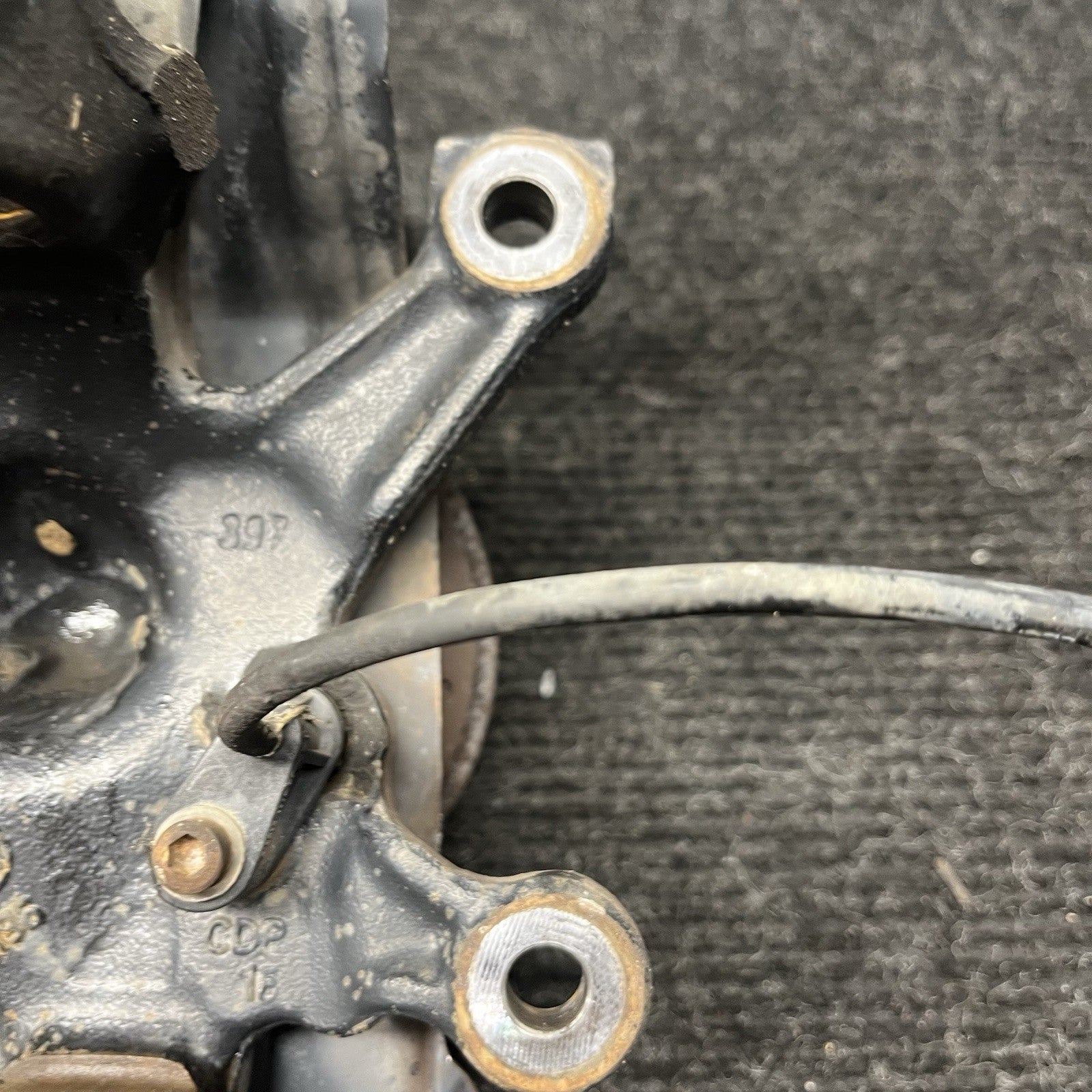 ☑️03-06 OEM BMW E46 330i 330Ci RWD Front Right Spindle Hub Carrier Knuckle