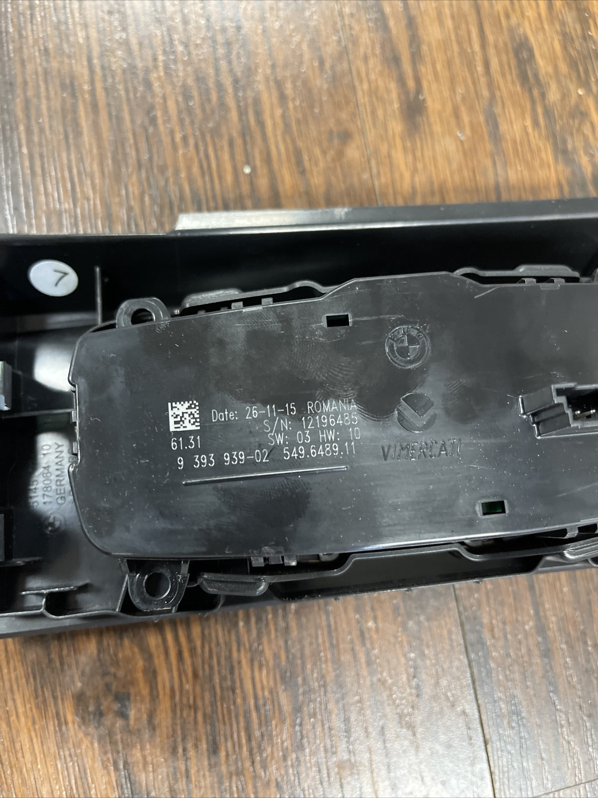 2014-2016 BMW 228I 235I F22 DASH HEADLIGHT LAMP FOG LIGHT CONTROL SWITCH OEM
