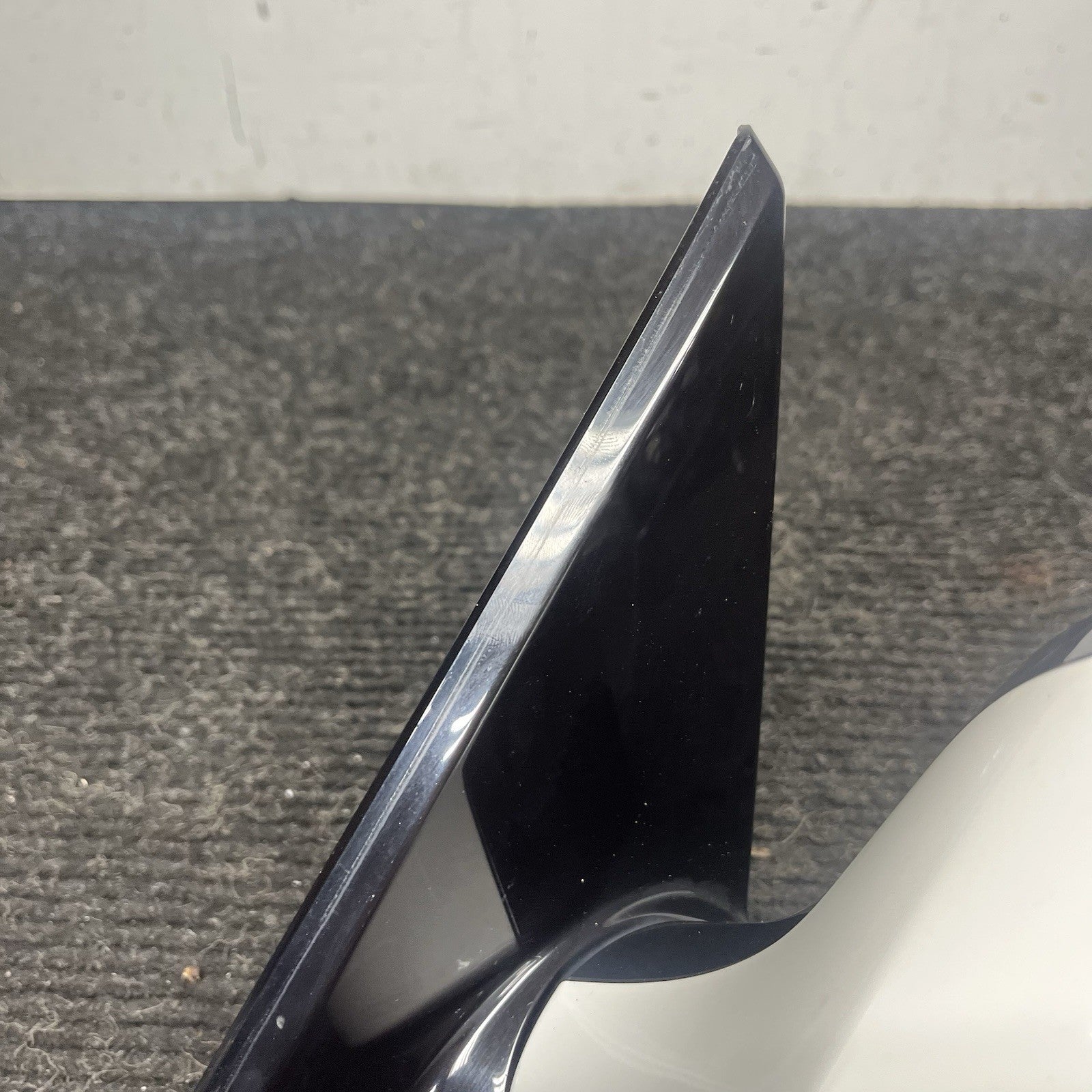 ☑️ 10-13 OEM BMW E82 E88 Front Left Driver Side Heated Mirror Assembly White