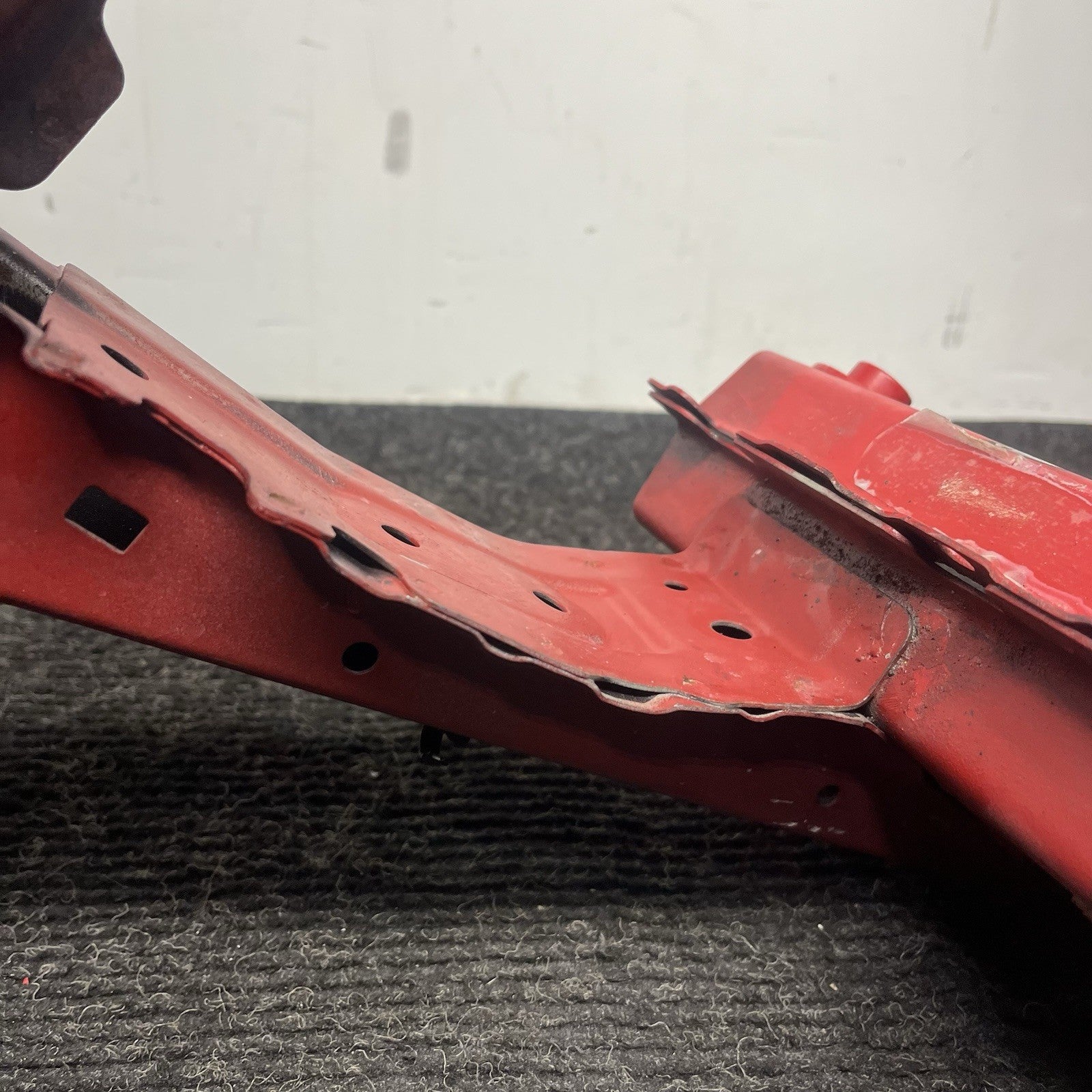 ☑️ 12-18 BMW F30 320i 328i 335i FRONT LEFT DRIVER SIDE FRAME RAIL CUT RED OEM