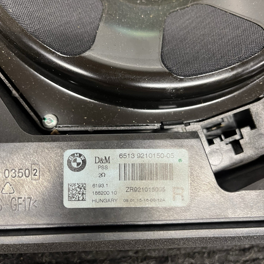 ☑️ 14-16 BMW F30 F32 F34 335i LEFT RIGHT UNDER SEAT HI-FI SUBWOOFER SPEAKER SET