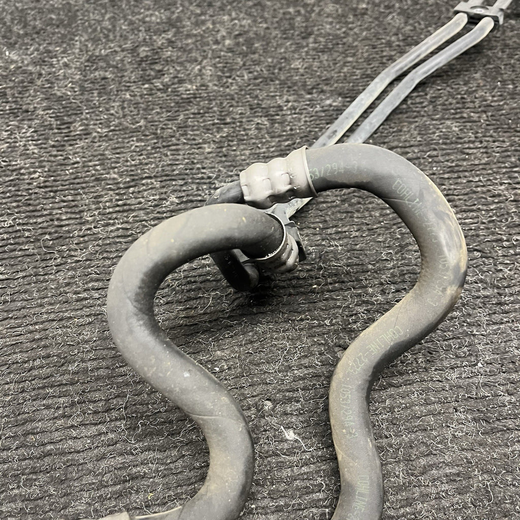 ☑️ BMW E90 E92 E91 328i N52 Automatic Transmission Oil Cooler Lines RWD OEM