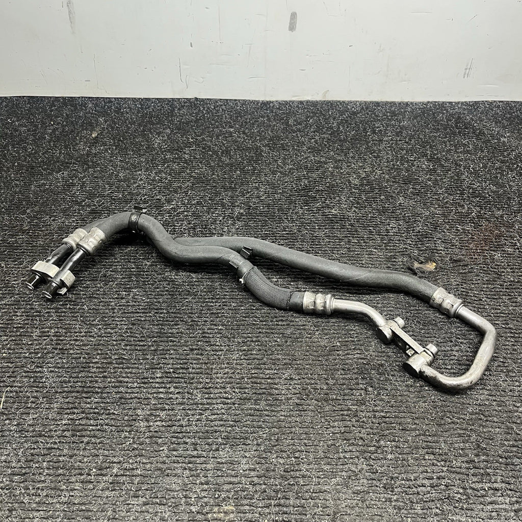 ☑️ 07-11 BMW E82 E88 E90 E92 135I 335I ENGINE OIL COOLER COOLING LINES HOSE PAIR