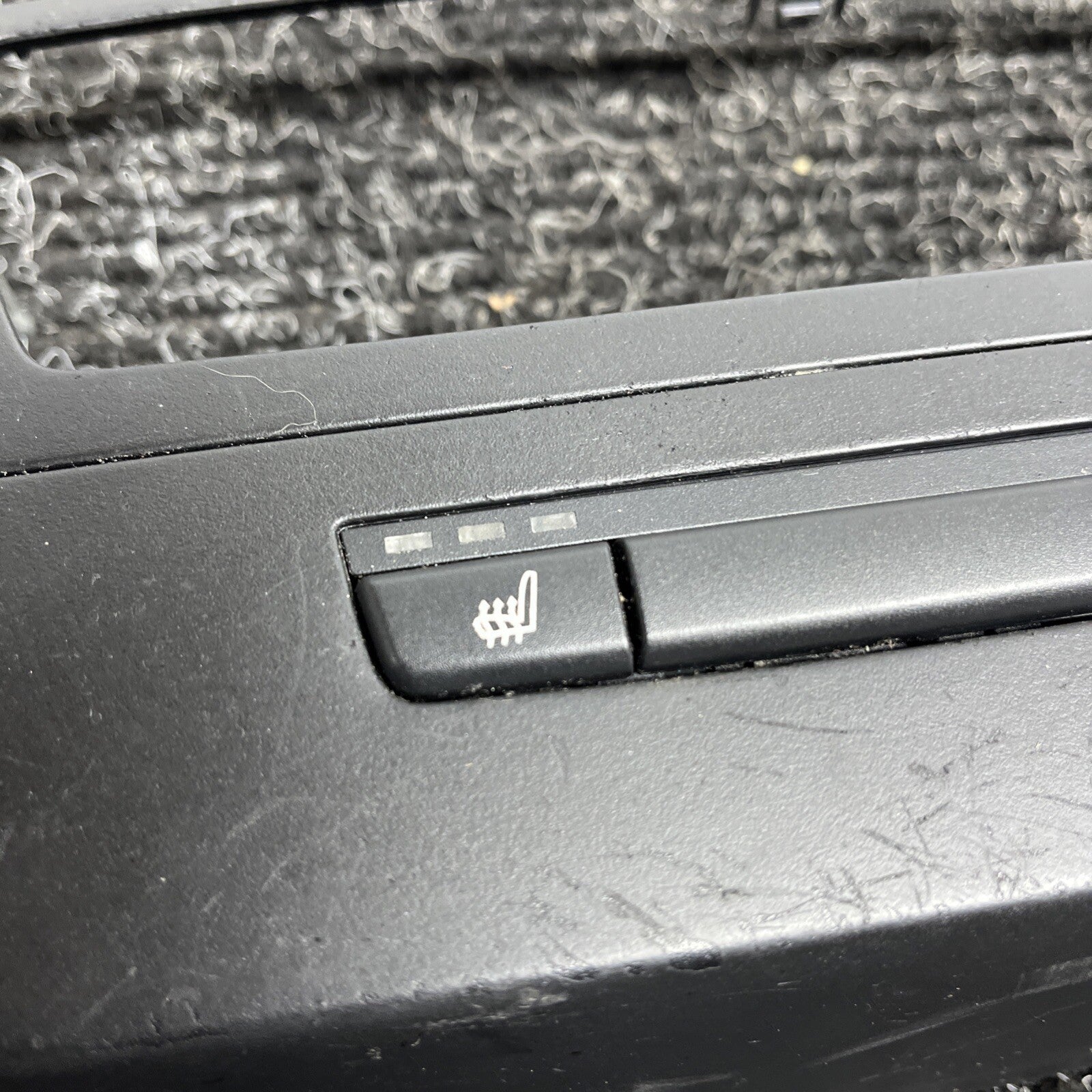 ☑️ 06-13 BMW E92 E93 3 Series Front Dashboard Heated Switch Trim Cover Black OEM