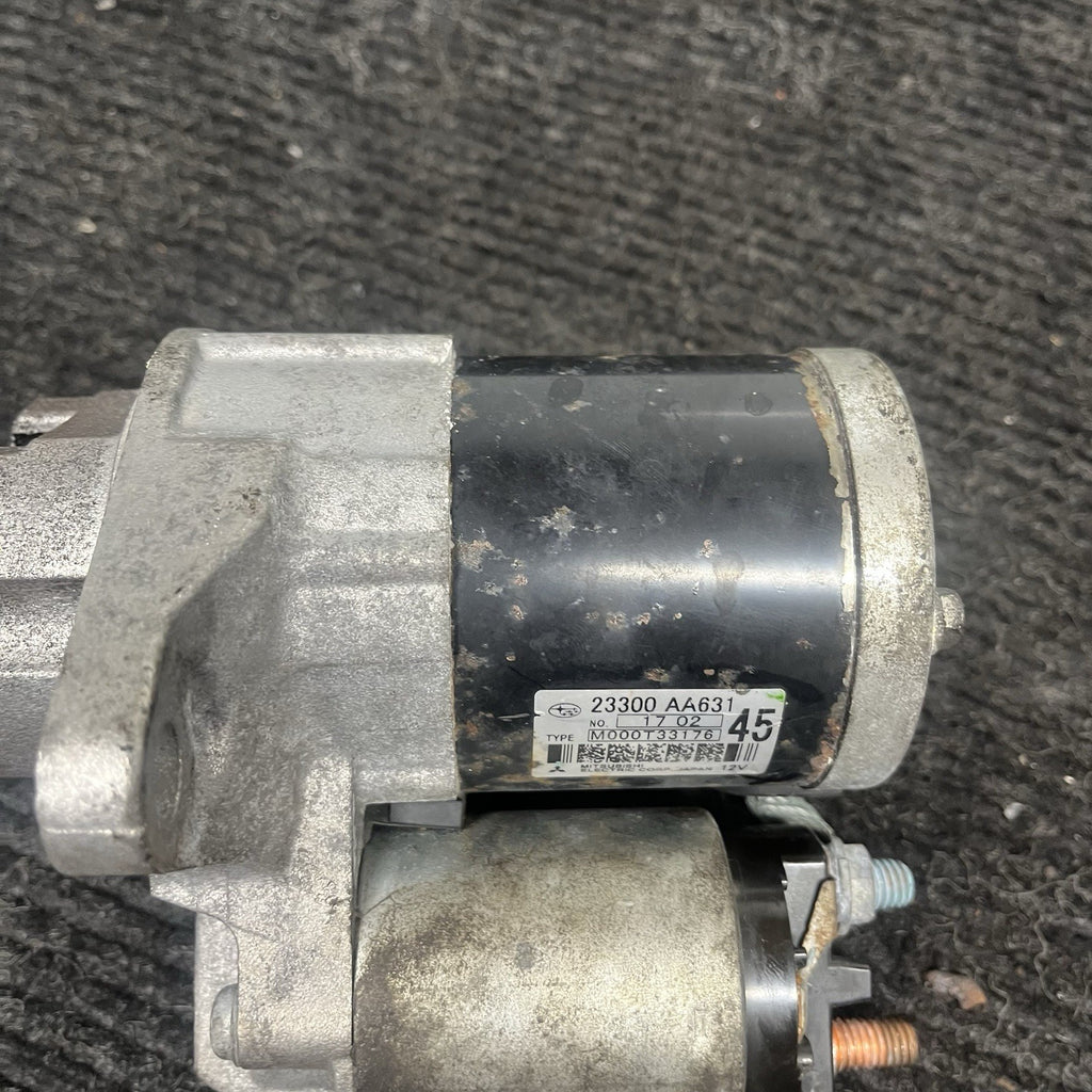 ☑️ Subaru WRX 2.0T 6 Speed Starter Motor Forester Genuine Oem 2015-2021
