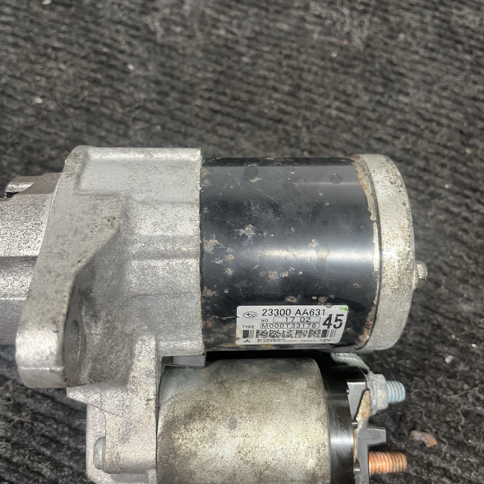 ☑️ Subaru WRX 2.0T 6 Speed Starter Motor Forester Genuine Oem 2015-2021