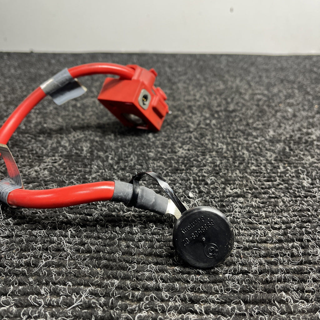 ☑️ 06-13 OEM BMW E82 E90 E92 M3 Battery Plus Pole Terminal Positive Red Cable