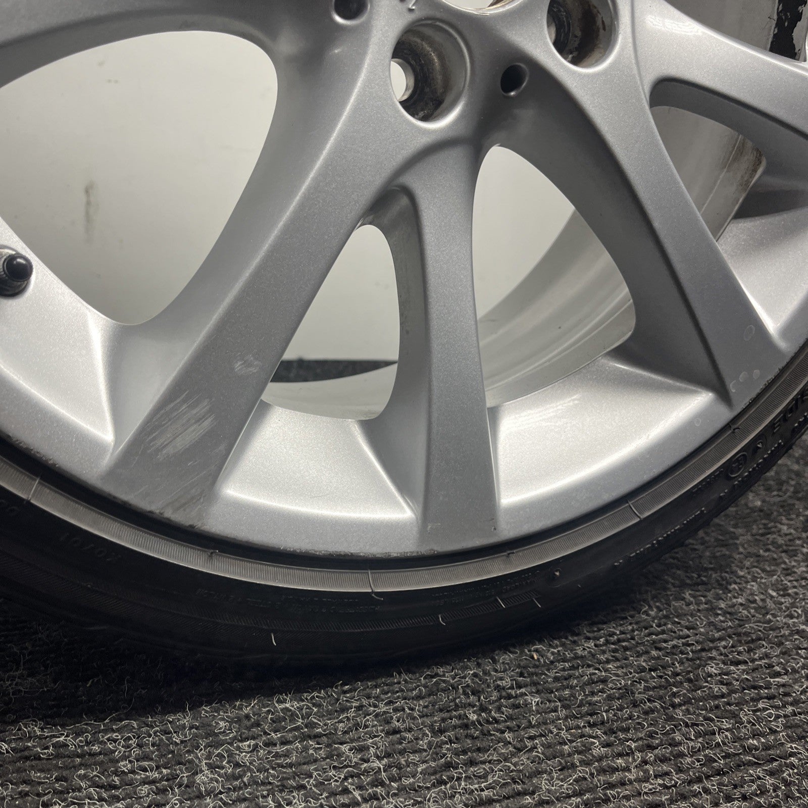 ☑️ 2008-2013 BMW E82 E88 18"x7.5" Style 372 Front Wheel Alloy V-Spoke Wheel OEM
