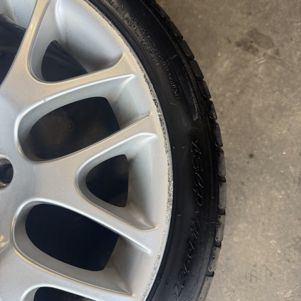 ☑️ 07-12 BMW E92 E90 E93 328i 335is Wheel Rim Tire Set Style 197 Silver BBS OEM