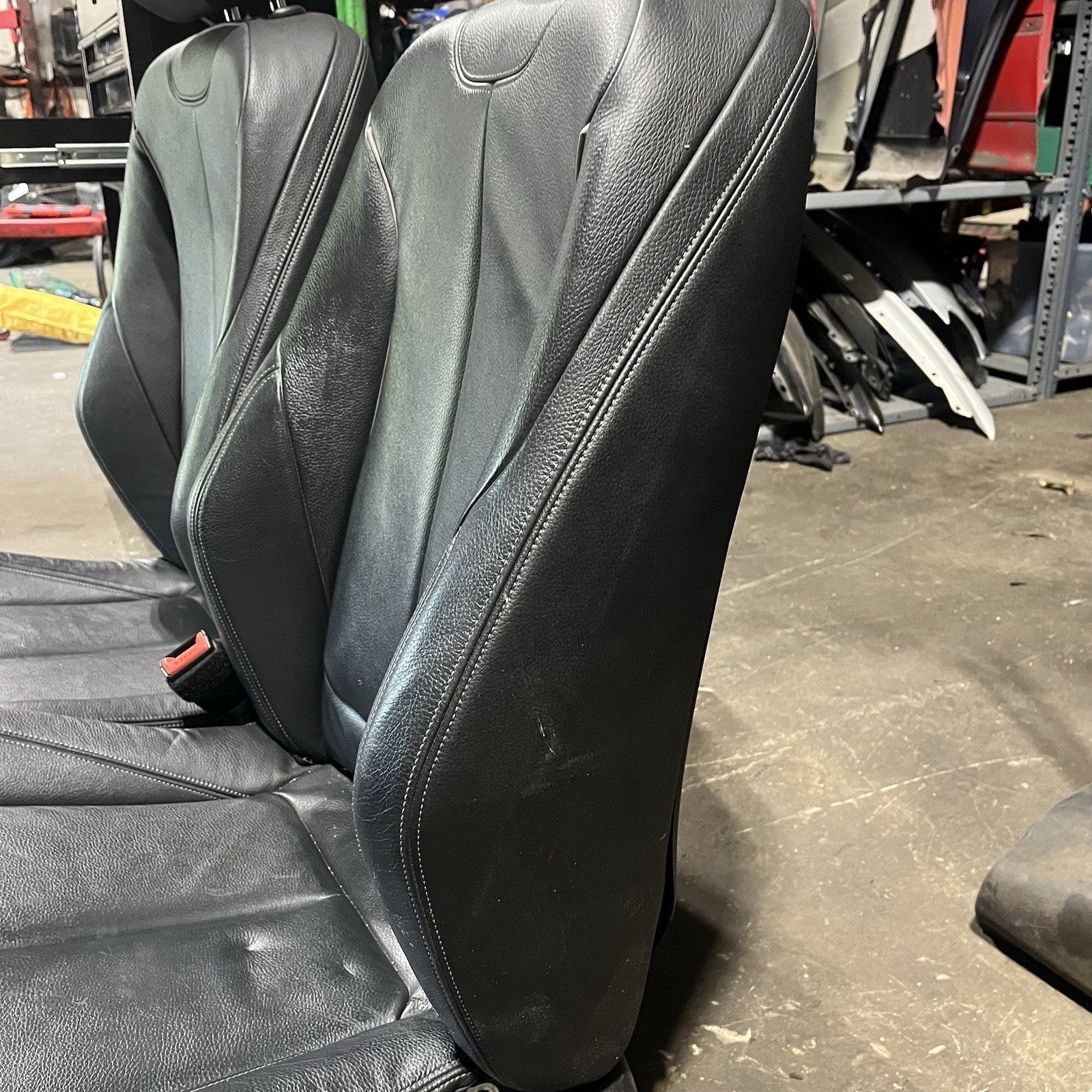 ☑️ OEM BMW F30 F36 FRONT Driver Passenger Seats Sport Heated Black Sensated Pair