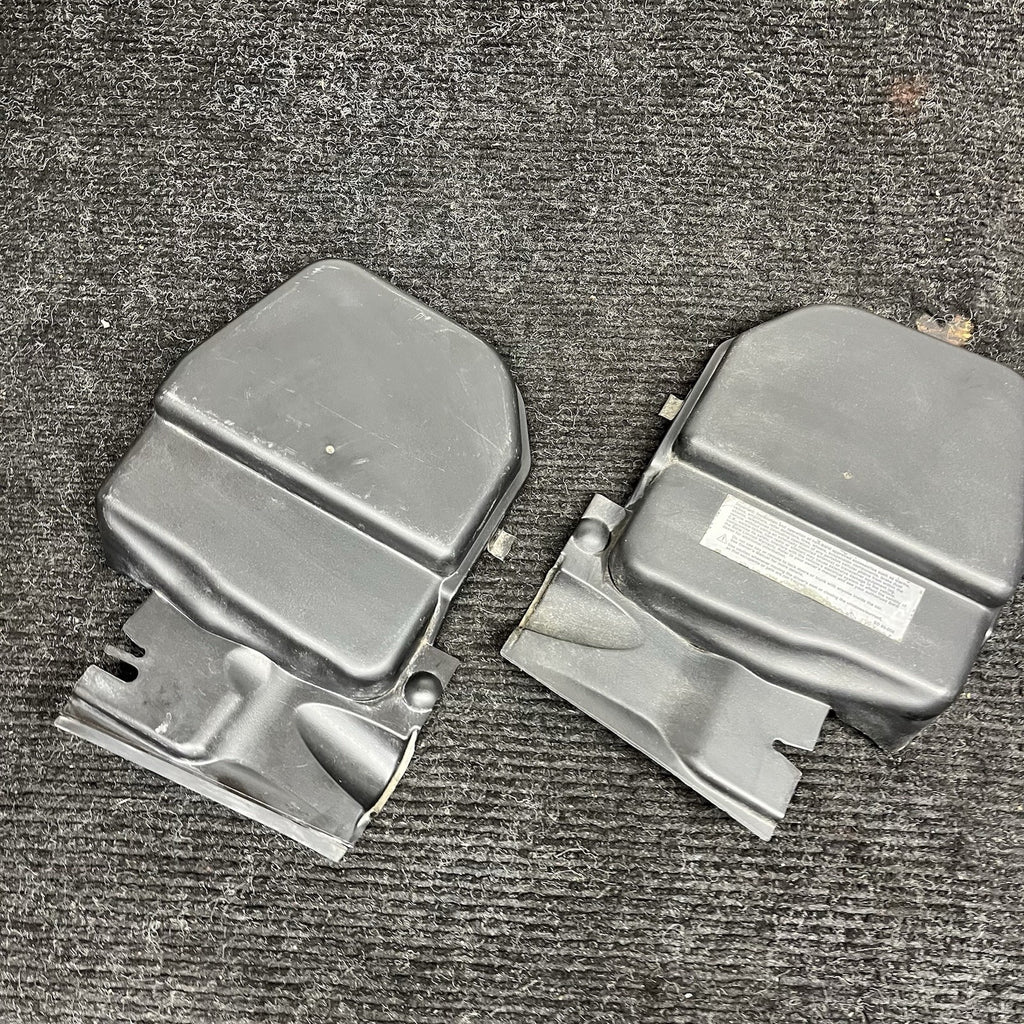 ☑️07-13 BMW 135i 328i 335i E82 E90 E92 E93 CABIN AIR FILTER DUCT COVERS PAIR OEM
