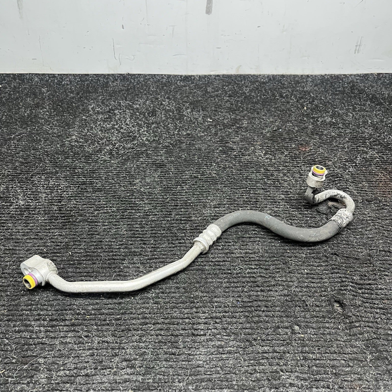 ☑️ 09-11 BMW E90 335d A/C Compressor Condenser Hose Line Pipe 9145002 OEM