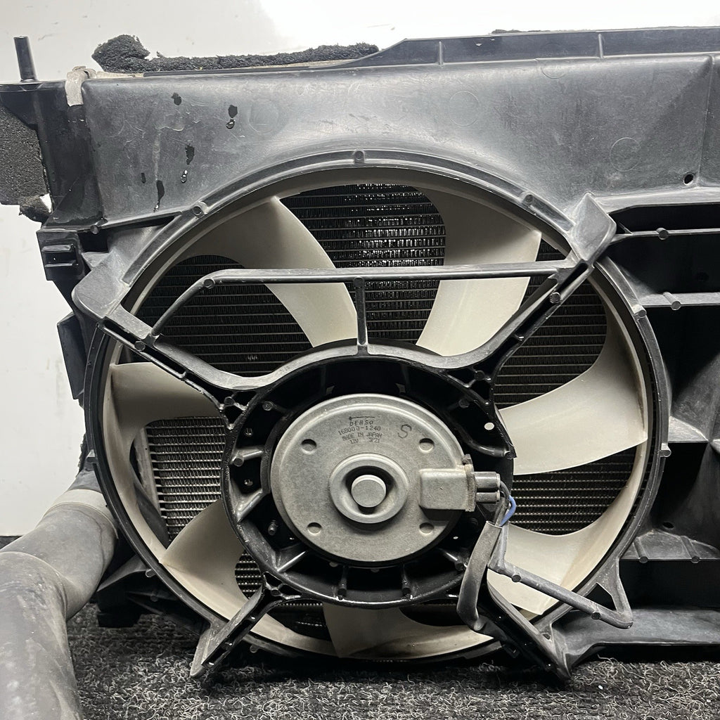 ☑️ 13-20 SUBARU BRZ RADIATOR CONDENSER FAN ASSEMBLY 45111CA000 OEM