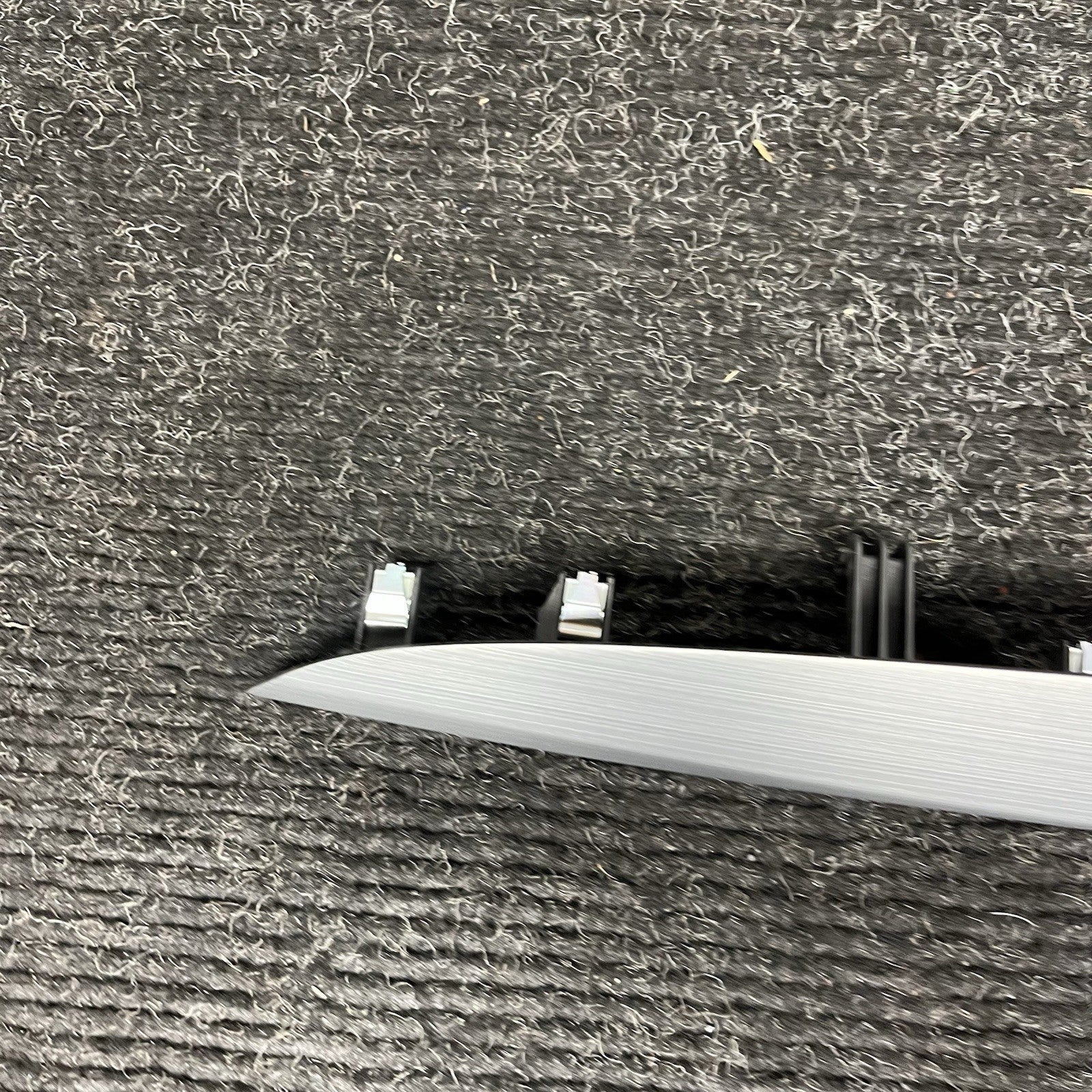 ☑️ 2011-2017 BMW X3 F25 Interior Passenger Dash Silver Trim Cover 9201686 OEM