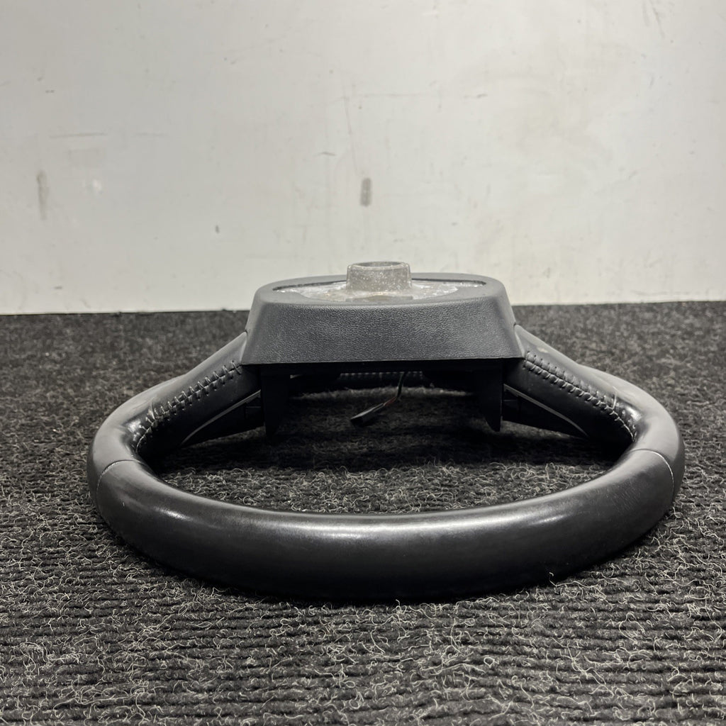 ☑️ 07-11 AUDI 4L Q7 STEERING WHEEL 4 FOUR SPOKE LEATHER OEM