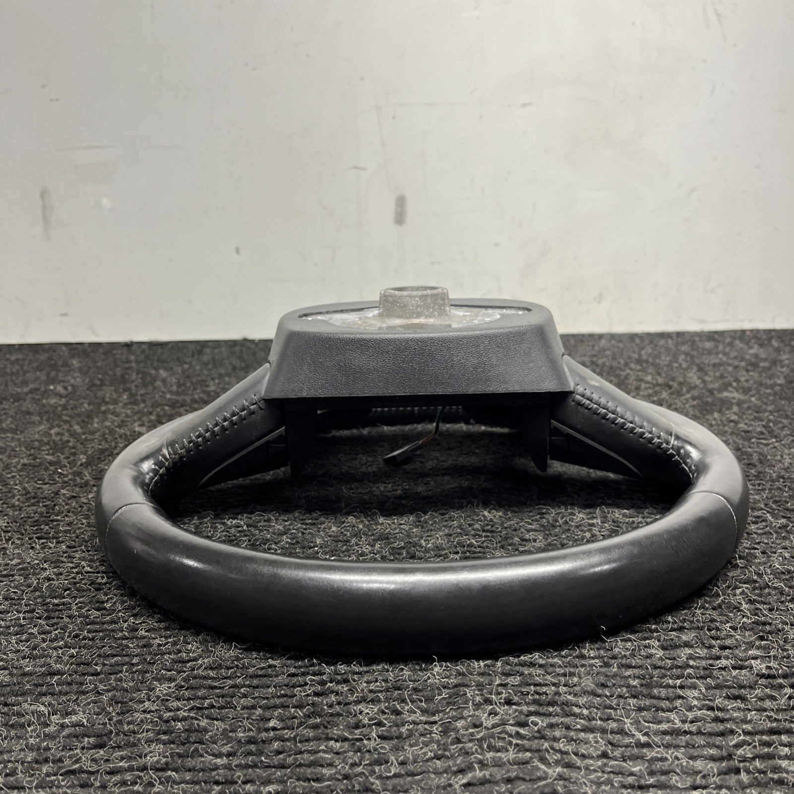 ☑️ 07-11 AUDI 4L Q7 STEERING WHEEL 4 FOUR SPOKE LEATHER OEM