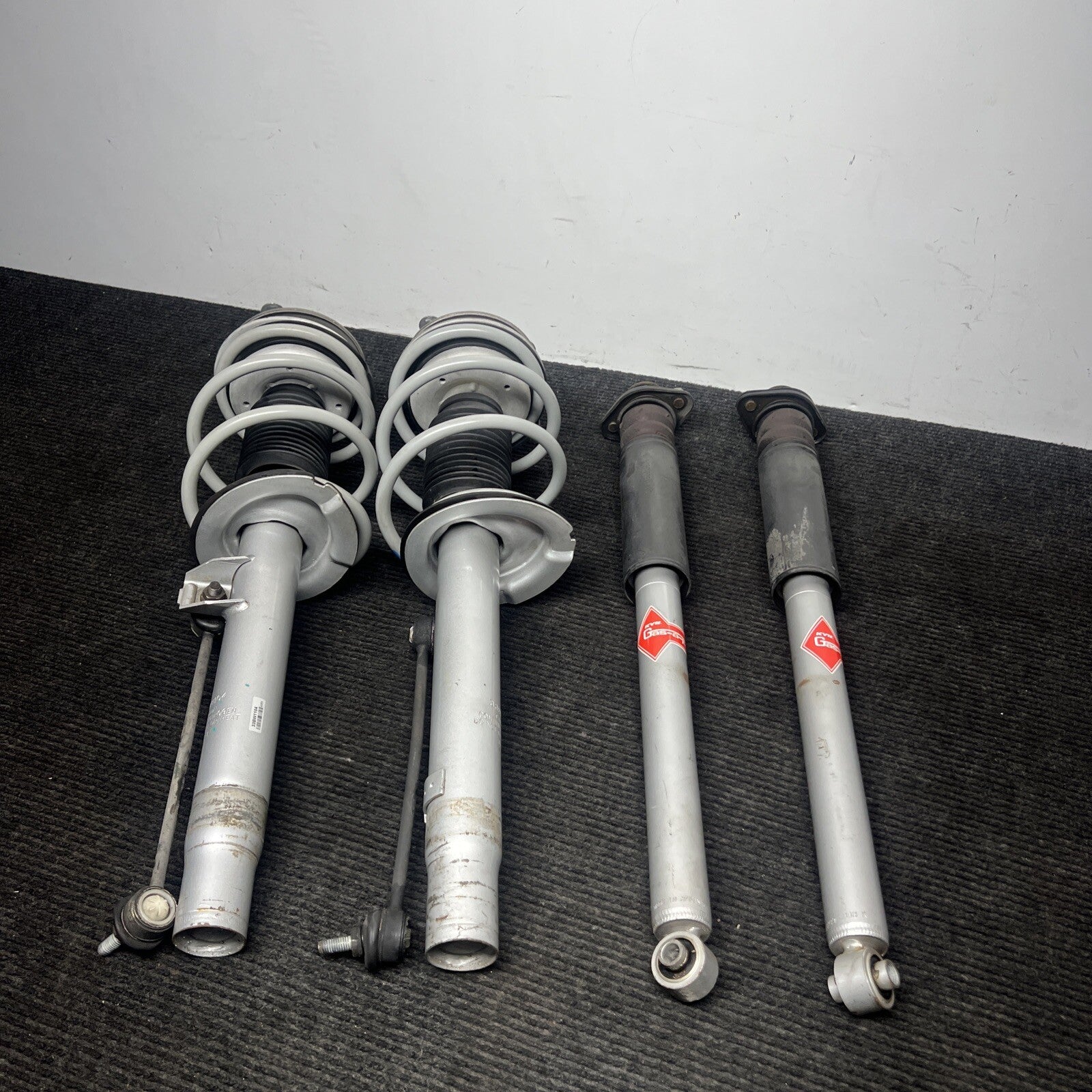 ☑️ BMW 323 328 330  2000-2006 Pair Front Monroe Quick Struts W/KYB Rear Shocks