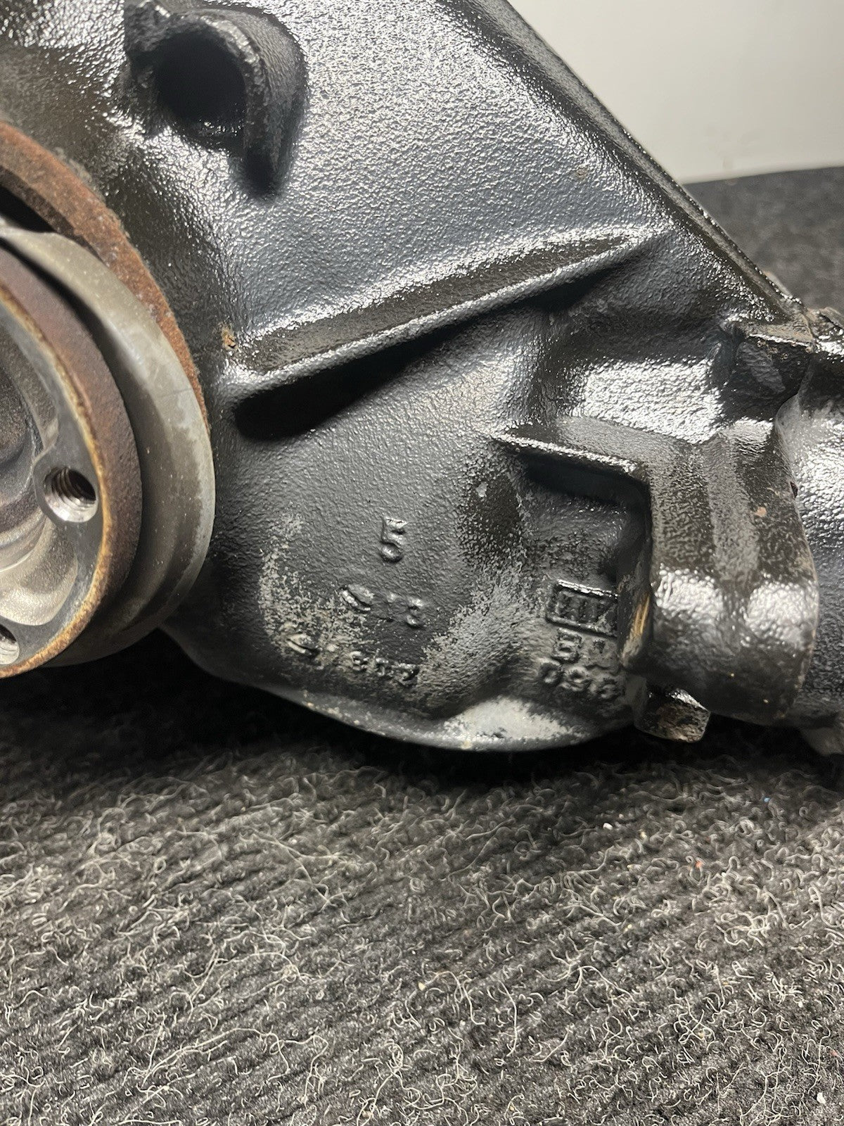☑️09-16 OEM BMW E89 Z4 35i N54 DCT Differential Axle Carrier Ratio 2.56 97k Mile