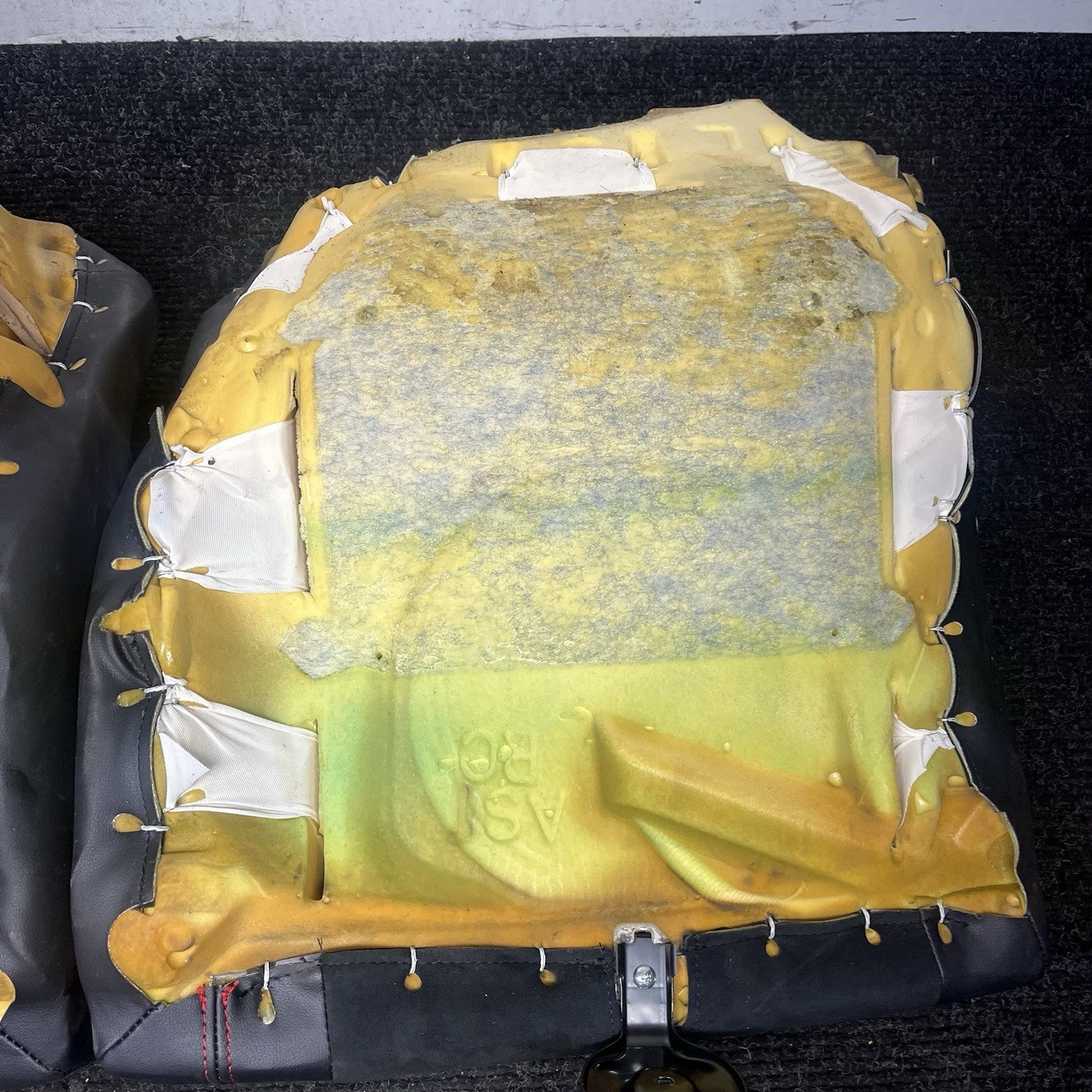 ☑️ 13-17 SUBARU BRZ REAR LOWER BOTTOM SEAT CUSHION COVER PAIR OEM