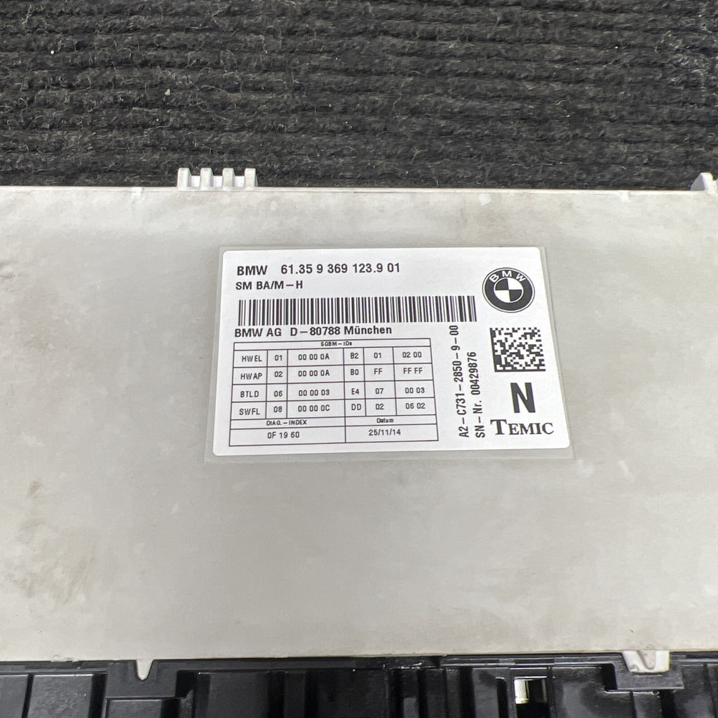 ☑️ 2014-2016 bmw 535i 528i 550i f10 front left seat computer module control