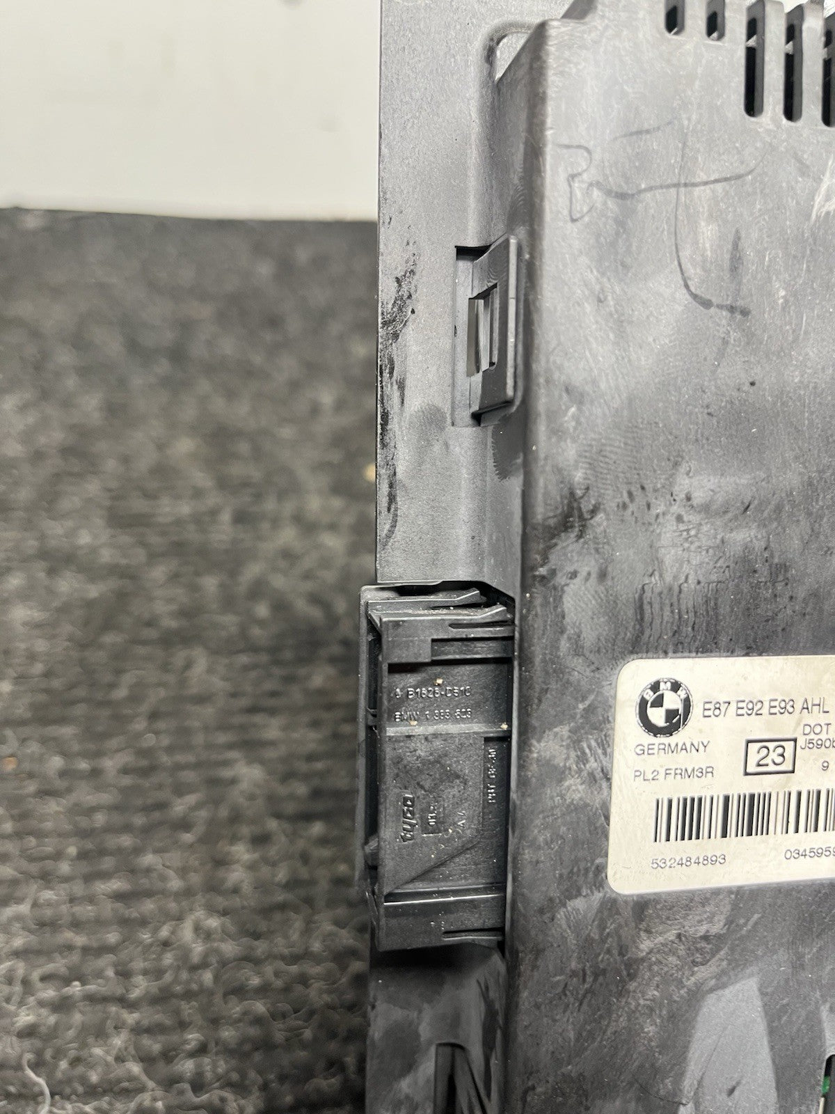 ☑️ 07-13 BMW E87 E92 E93 FOOTWELL LIGHT CONTROL MODULE FRM3R PL2 #6135 9286883