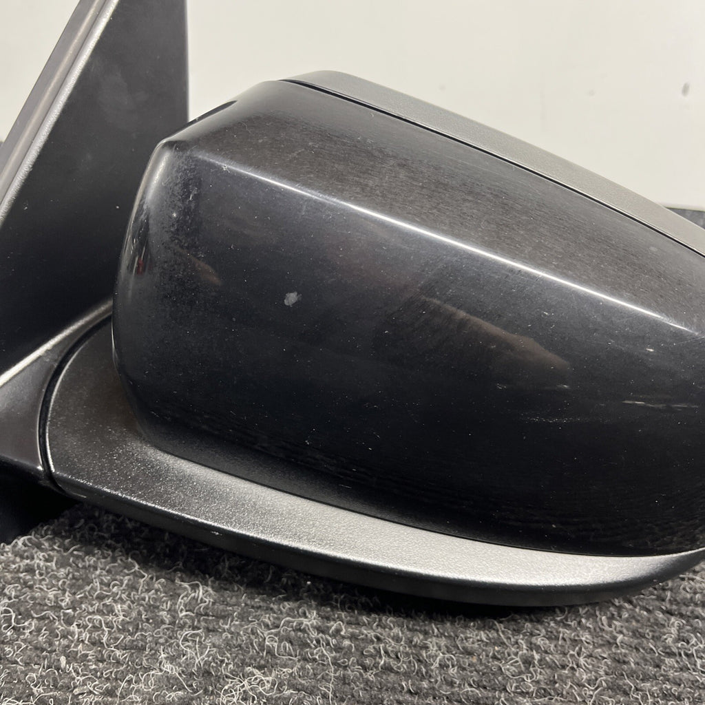 ☑️ BMW OEM X5 E70 07-13 LEFT DRIVER SIDE VIEW DOOR MIRROR WITH CAMERA BLACK