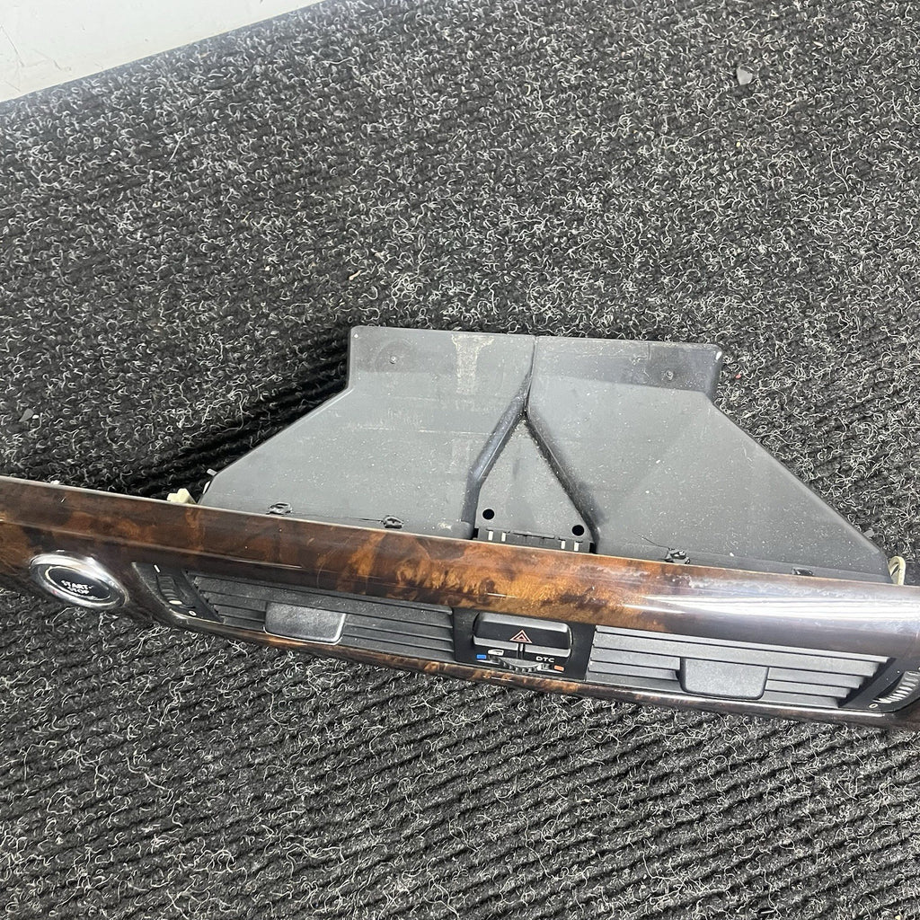 ☑️ 07-10 BMW E92 335i Front Upper Center Dash Board Wood Trim Vent 7132851 OEM