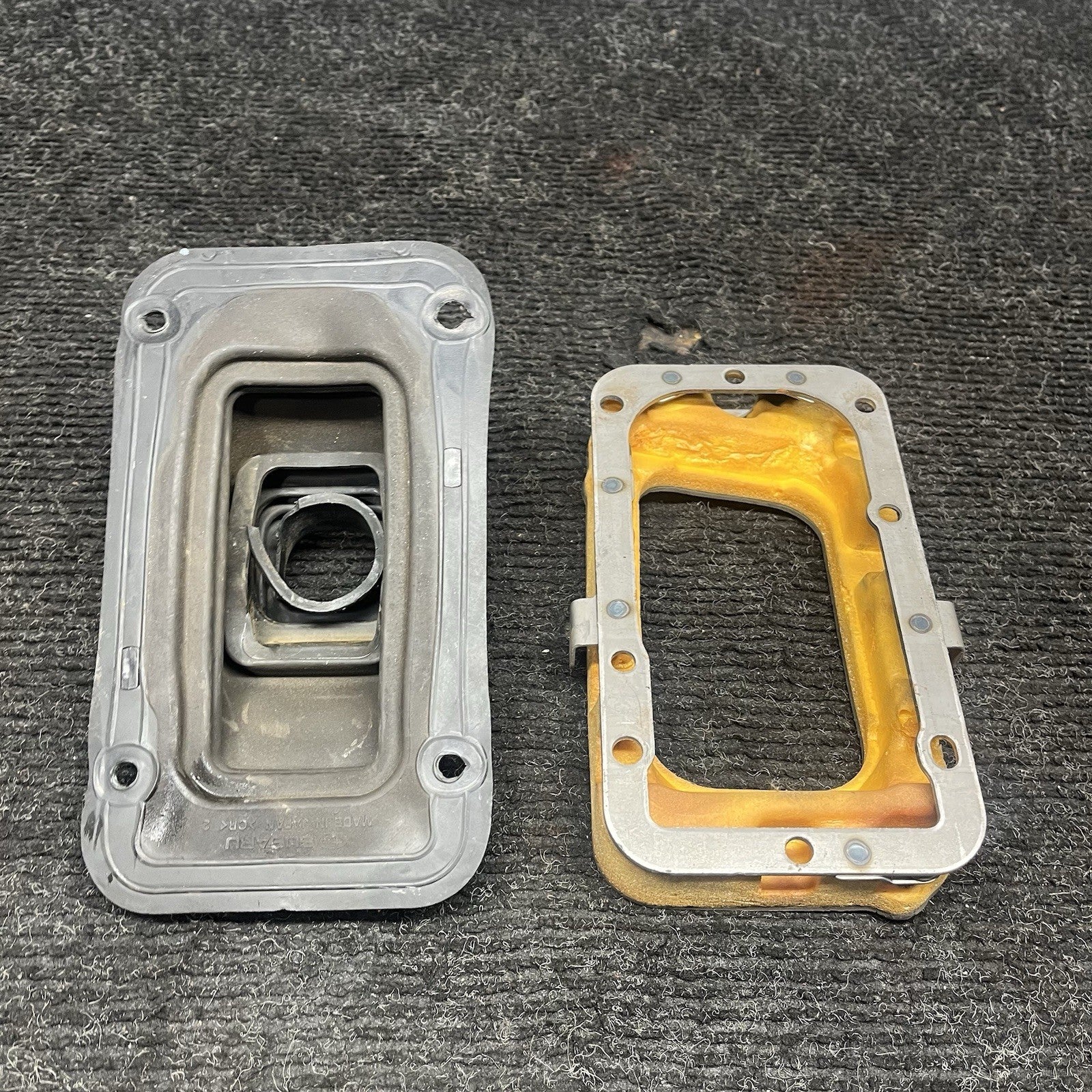 ☑️ 2013-2020 TOYOTA 86 FRS BRZ OEM SHIFTER METAL BRACKET BOOT & FOAM INSULATOR