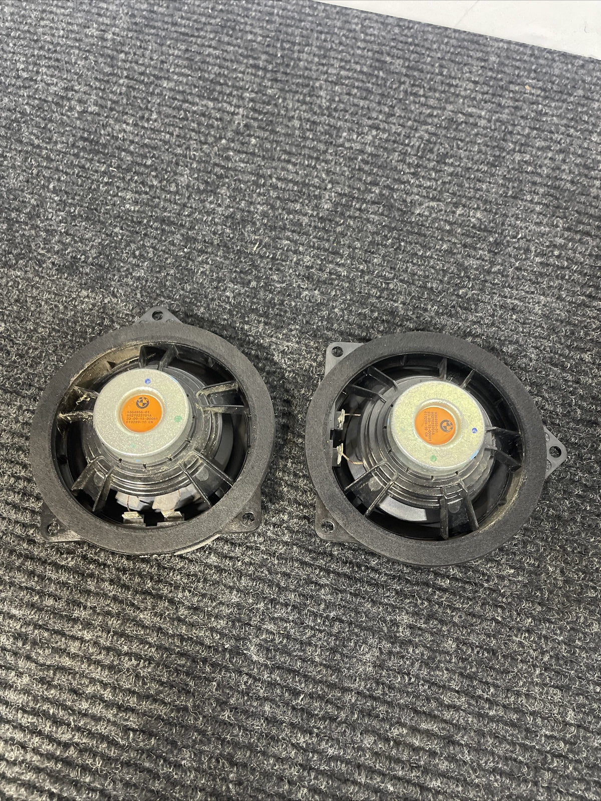 2016-2020 BMW 750I G12 OEM LH & RH FRONT DOOR AUDIO SPEAKER UNIT SET 9364956