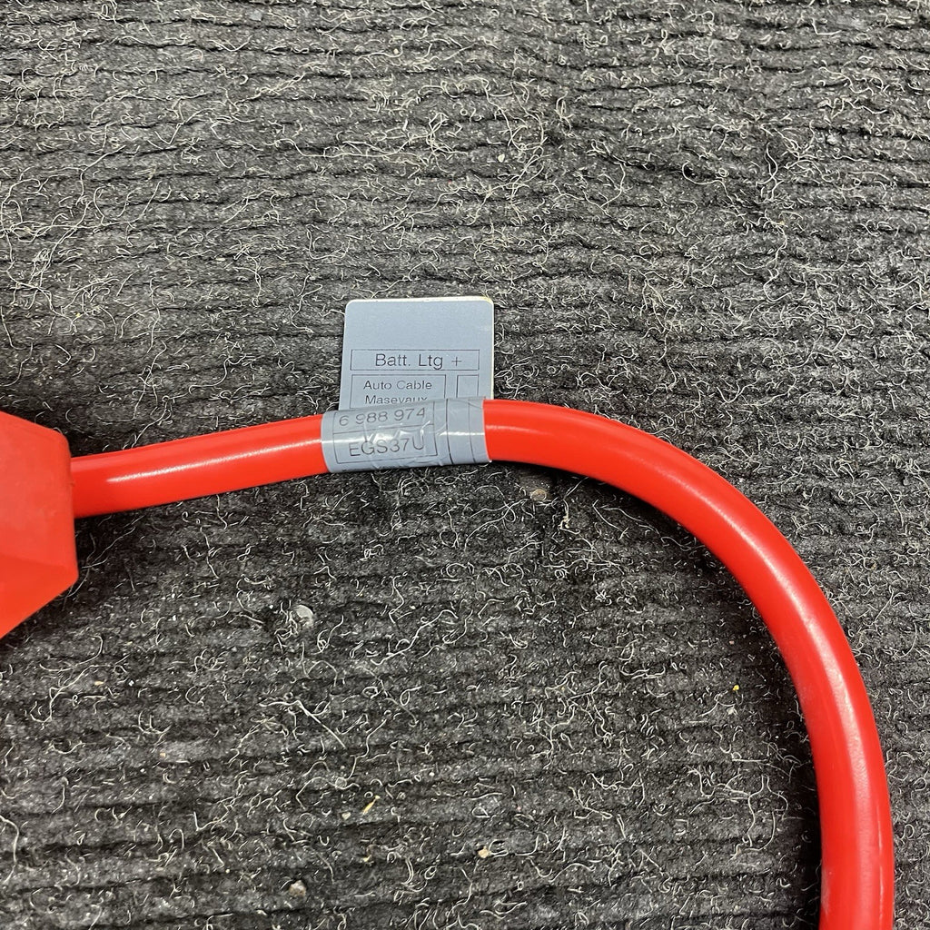 ☑️ 06-13 OEM BMW E82 E90 E92 E88 Battery Plus Pole Terminal Positive Red Cable