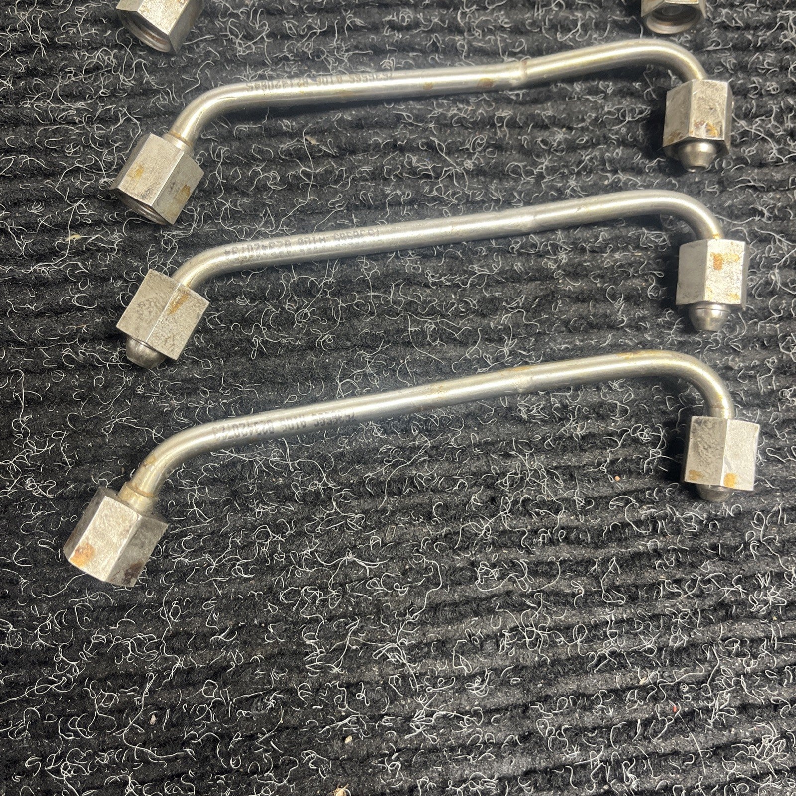 ☑️ 07-13 BMW N54 135i 335i 535i HIGH PRESSURE FUEL INJECTOR LINES PIPE SET OEM