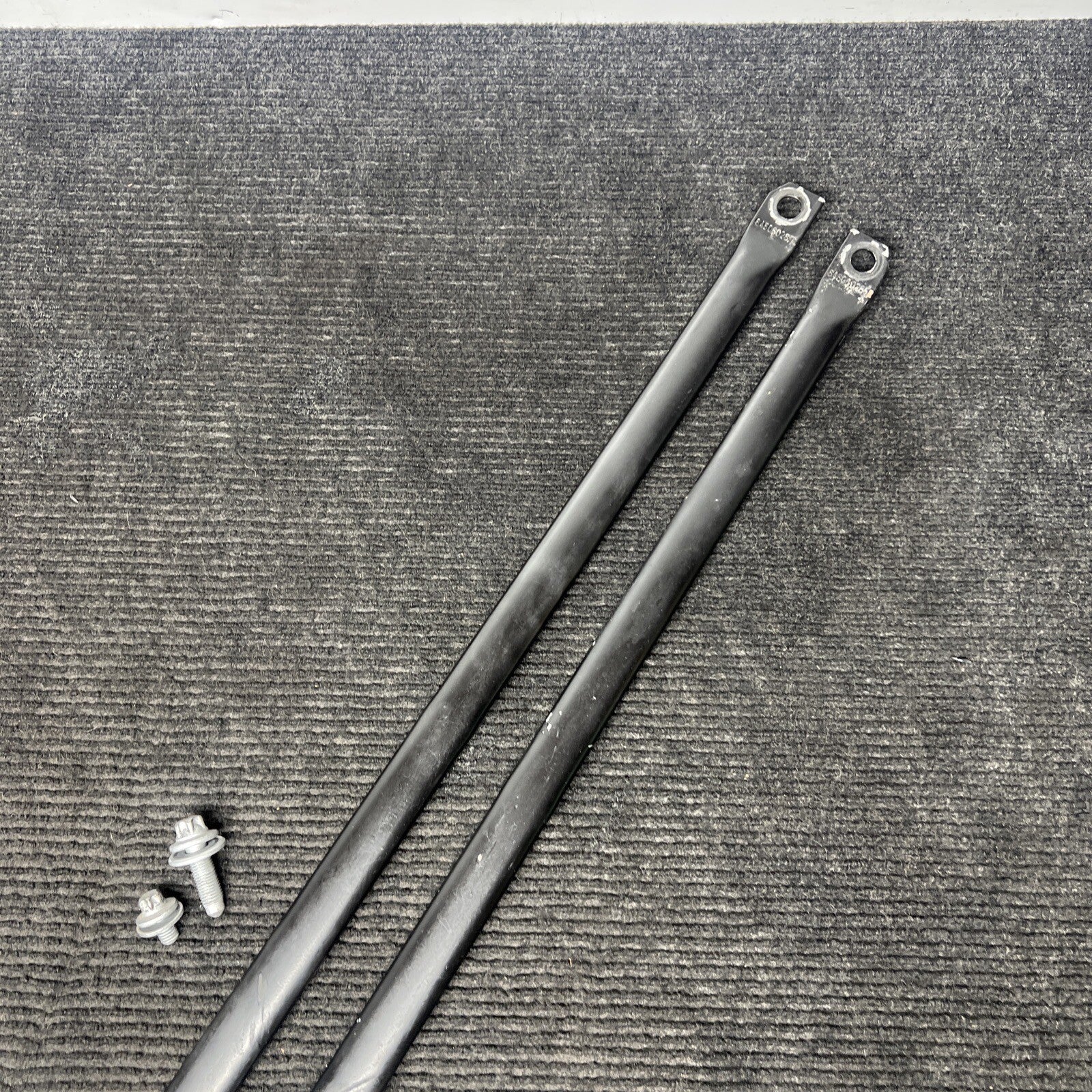 ☑️ BMW E90 E92 3 Series Hood Frame Support Strut Brace Pair Left & Right Set OEM