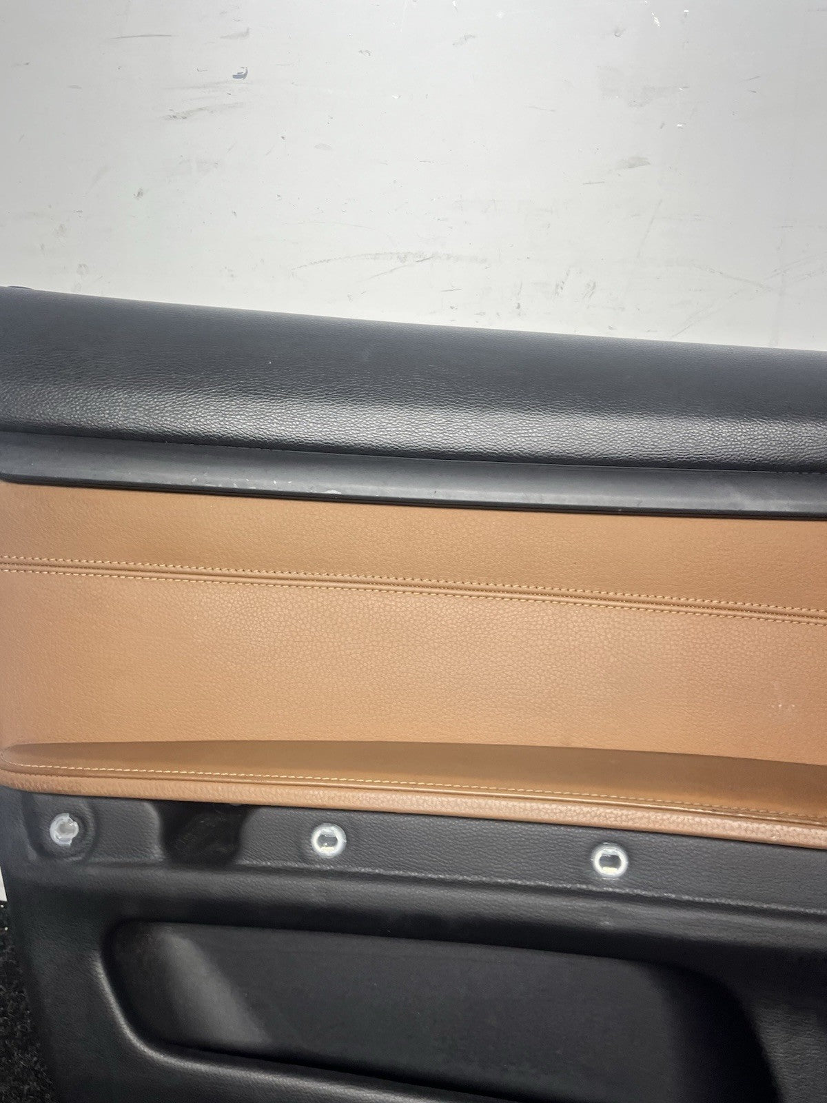 ☑️ 07-13 BMW E92 E93 3 Series Left Driver Side Door Panel Card Brown OEM