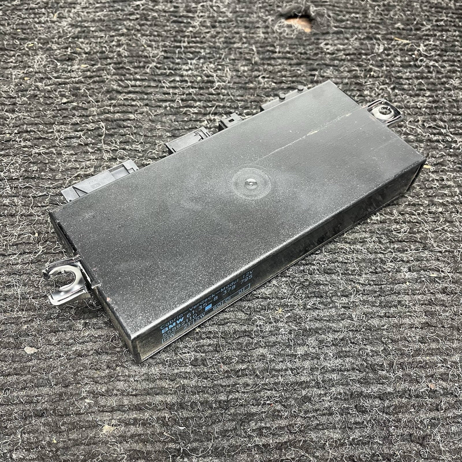 ☑️ 94-99 BMW E36 328iC CONVERTIBLE SOFT TOP ROOF CONTROL MODULE 8378795 OEM