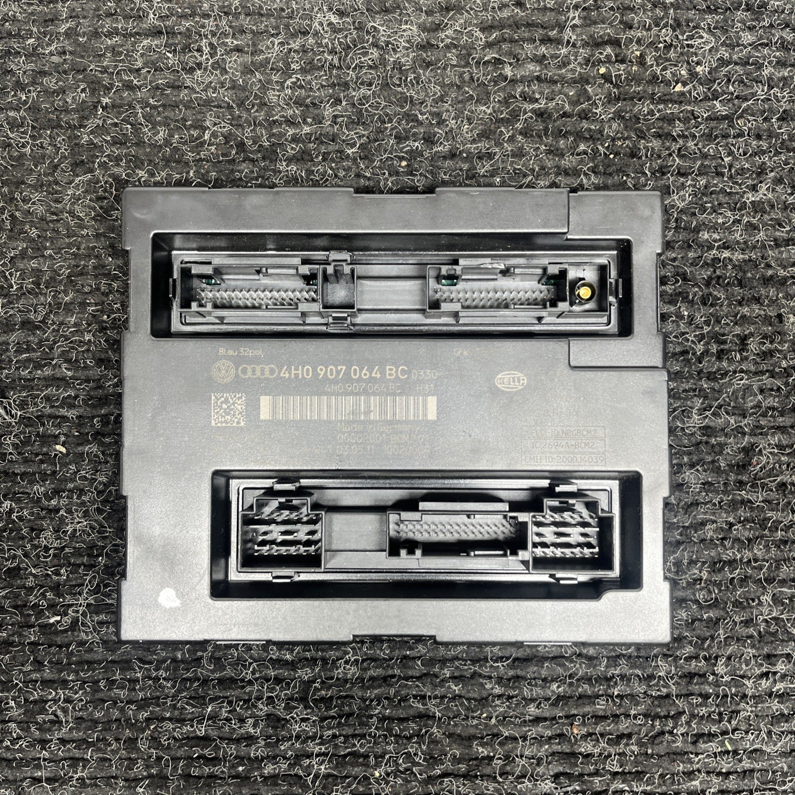 ☑️ 11-18 AUDI A6 A7 A8 A8L S6 S7 S8 TOUAREG BCM BODY COMFORT CONTROL MODULE OEM