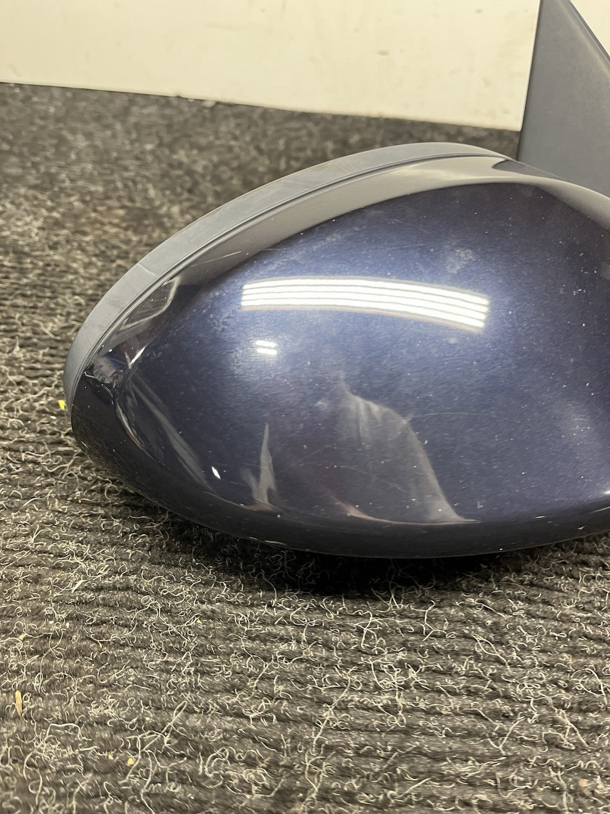 ☑️ 07-09 BMW E92 E93 328i 335i 3-Pin PASSENGER RIGHT RH MIRROR DARK BLUE OEM