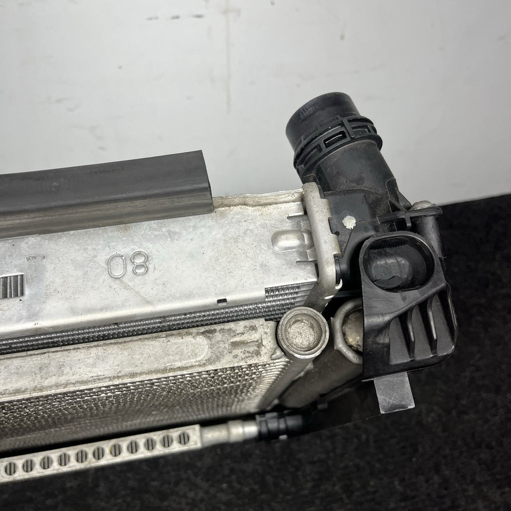 ☑️ BMW E88 E90 E92 135 335 N54 N55 Radiator Cooling Fan Assembly OEM