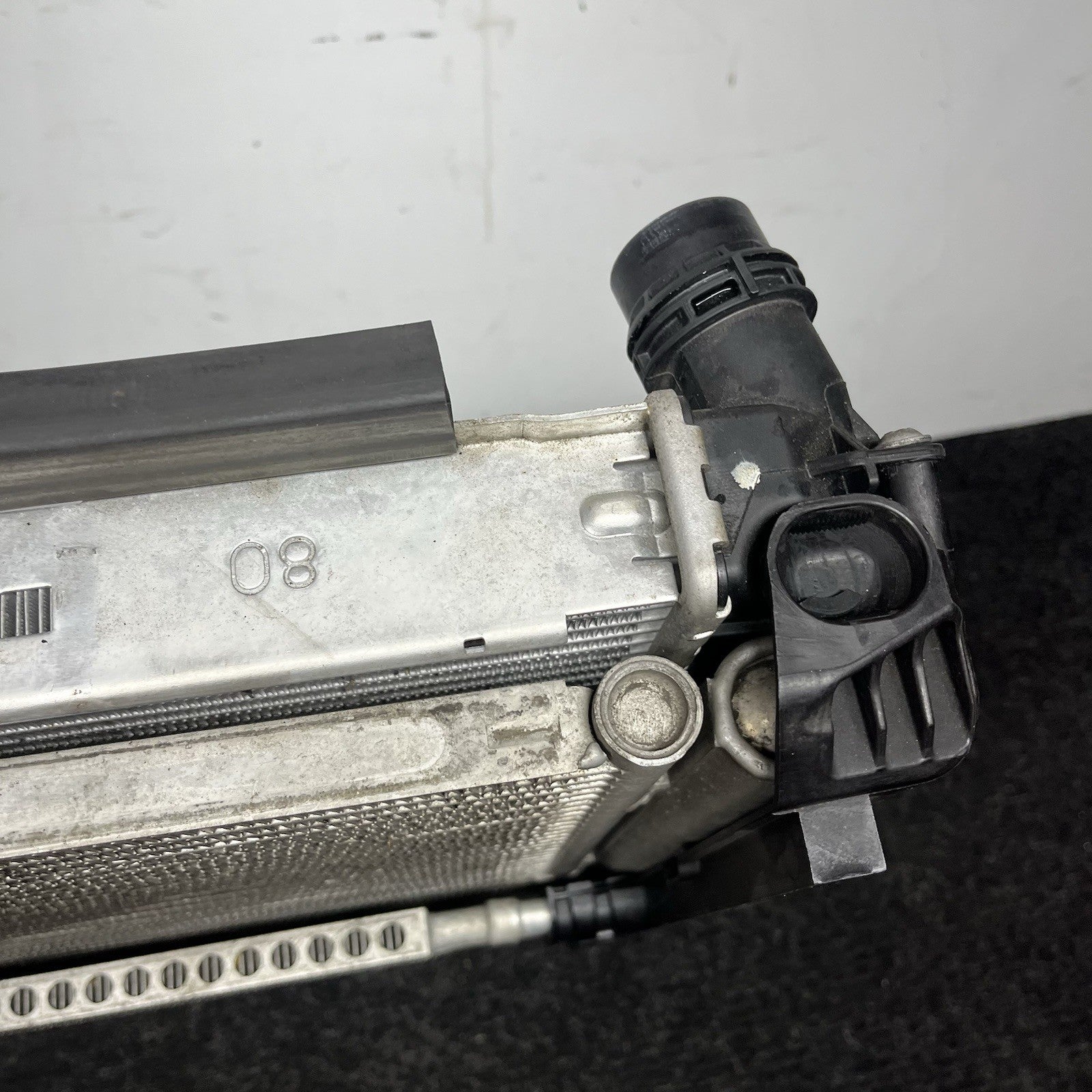 ☑️ BMW E88 E90 E92 135 335 N54 N55 Radiator Cooling Fan Assembly OEM