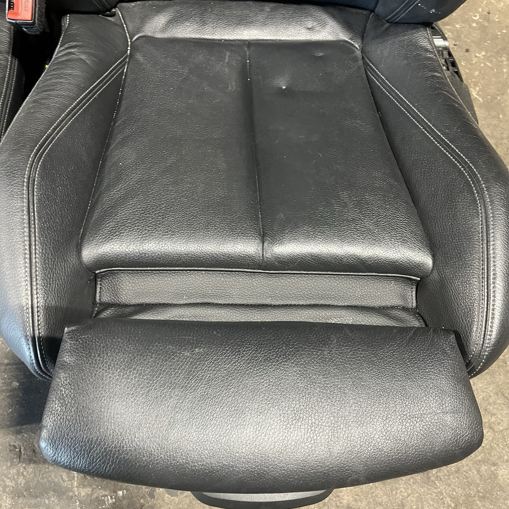 ☑️ OEM BMW F30 F36 FRONT Driver Passenger Seats Sport Heated Black Sensated Pair