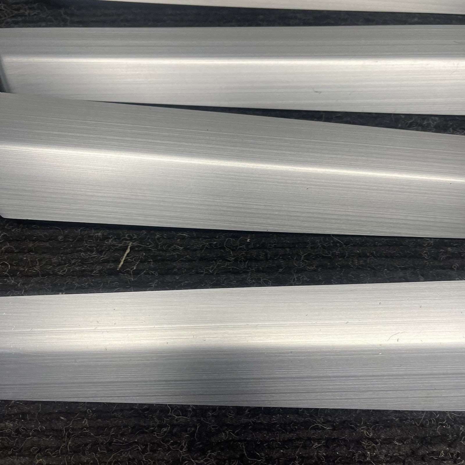 ☑️ 2011-2014 BMW F25 X3 F26 X4 Factory Brushed Aluminum Door Trim Set of 4 OEM