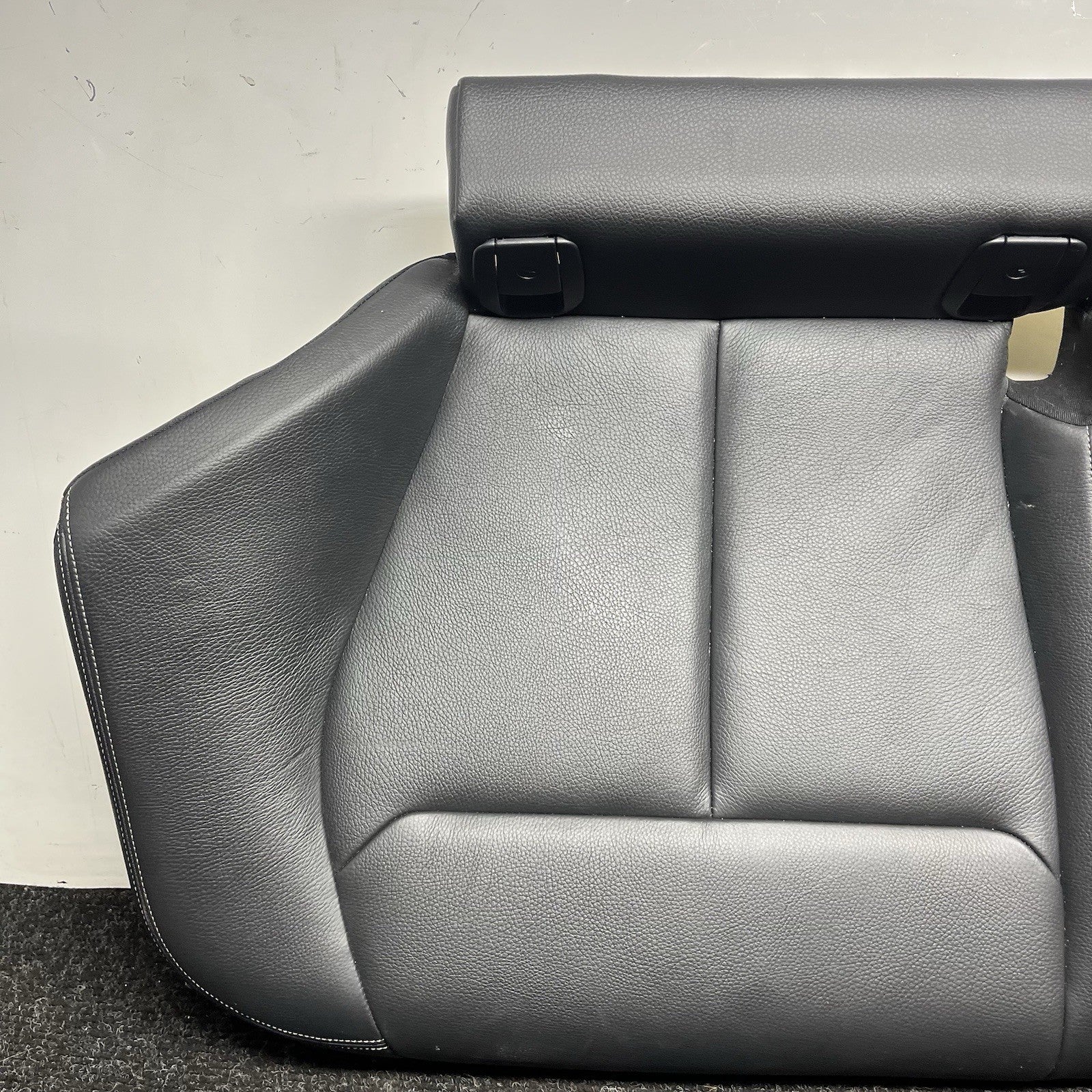 ☑️ 17-20 BMW F36 4-Series Gran Coupe Rear Seat Bottom Cushion Black Leather OEM