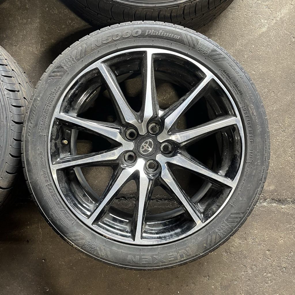 ☑️ 2022-26 Toyota GR86 Base Wheel Set Rim Tire 17” 17x7.5 +48 Offset Factory OEM