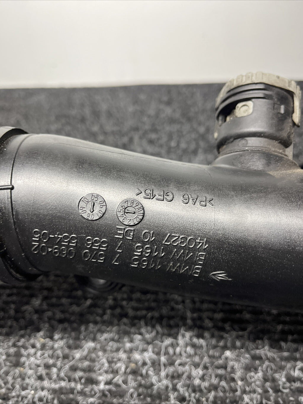 ☑️ 07-13 OEM BMW E90 E92 E93 Charge Pipe Diver Valves Induction Pipe Tract N54