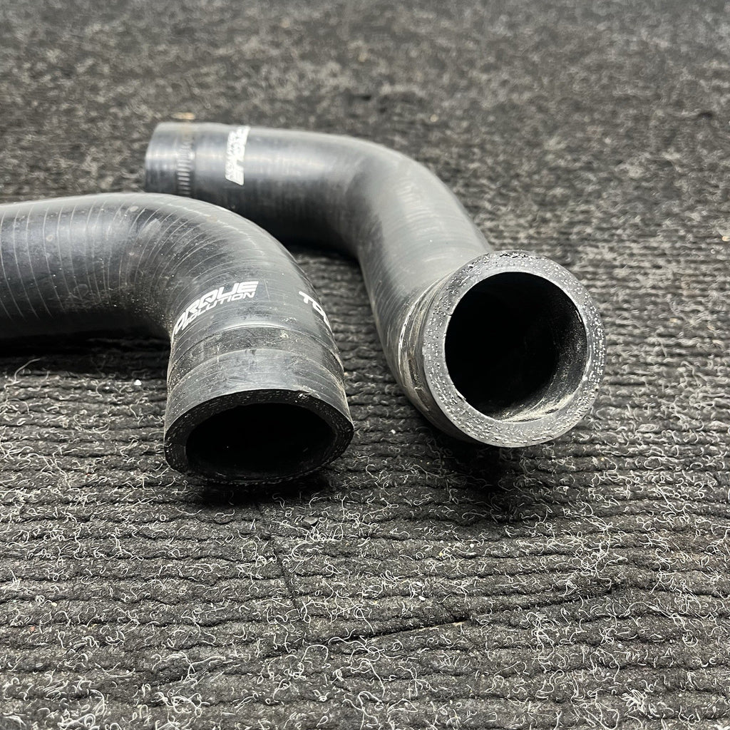 ☑️ Torque Solution Radiator Hose Kit Black Fits WRX 08-14 STI 08-21 FXT 09-13