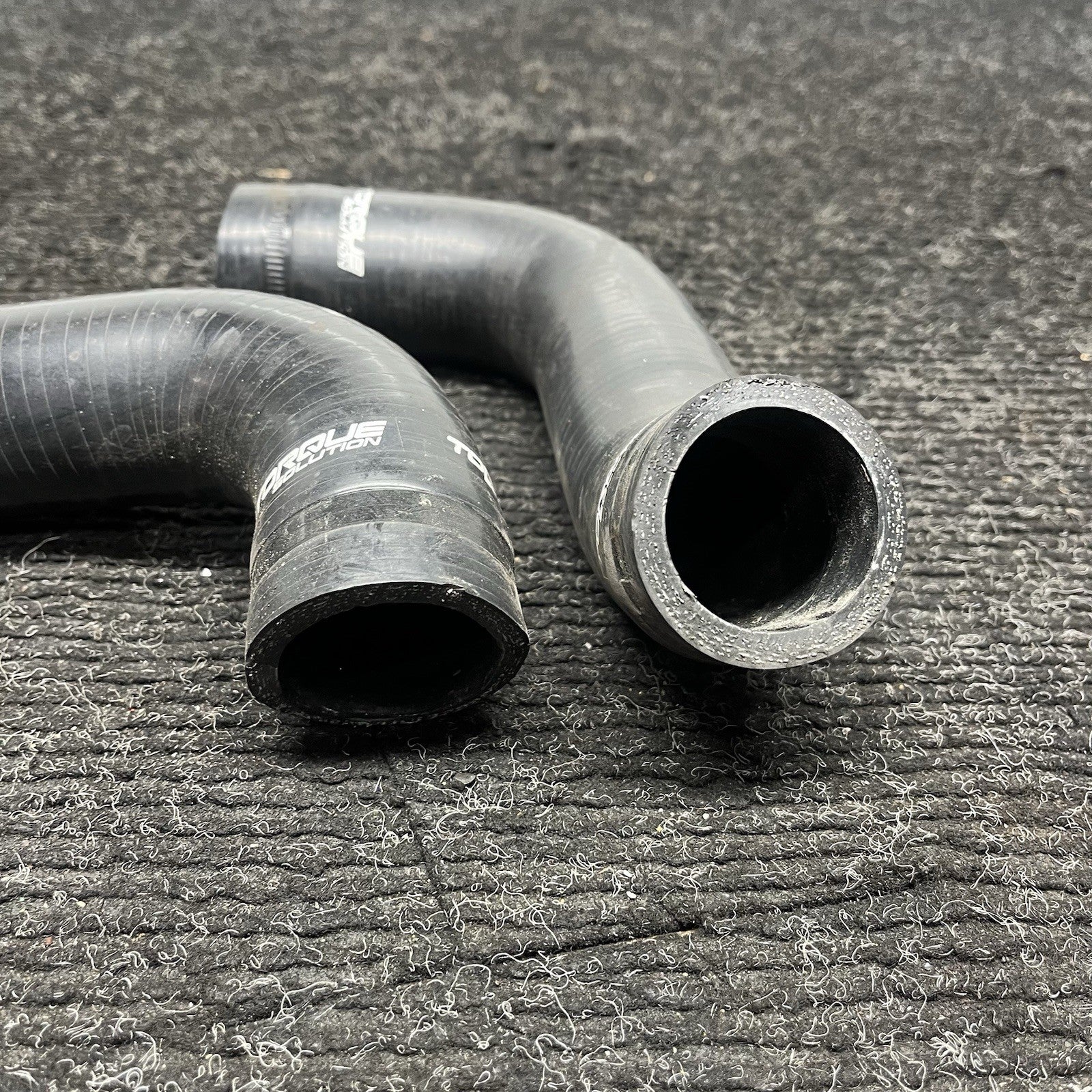 ☑️ Torque Solution Radiator Hose Kit Black Fits WRX 08-14 STI 08-21 FXT 09-13