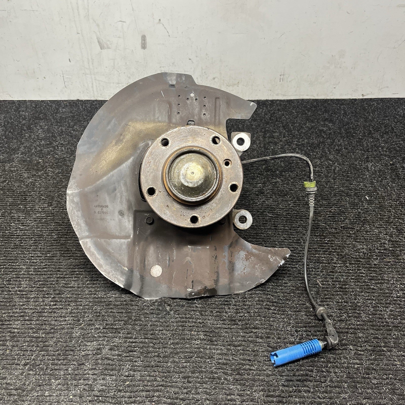 ☑️03-06 OEM BMW E46 330i 330Ci RWD Front Left Driver Spindle Hub Carrier Knuckle