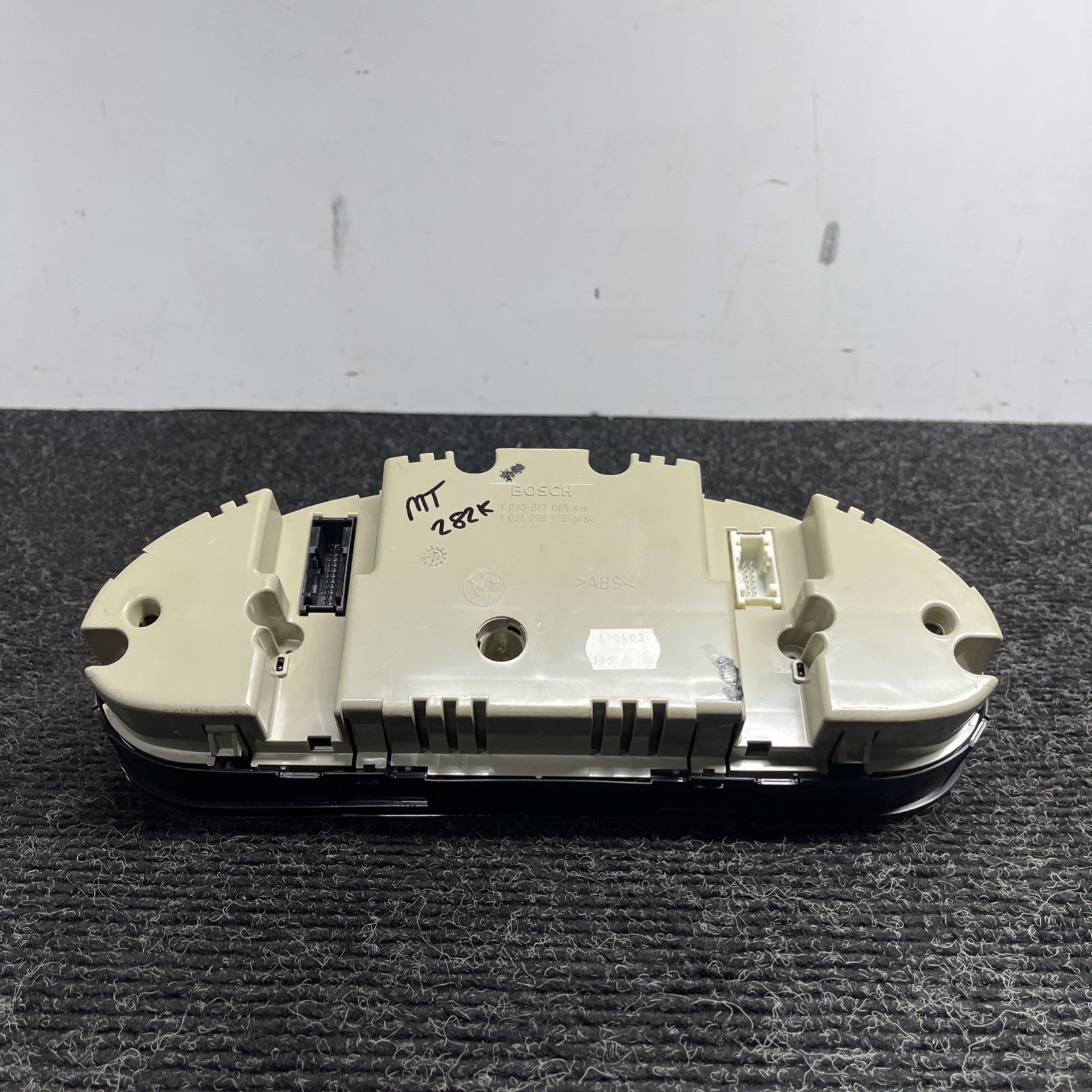 ☑️02-06 BMW E46 330Ci Coupe Convertible Instrument Gauge Cluster Manual OEM 282k