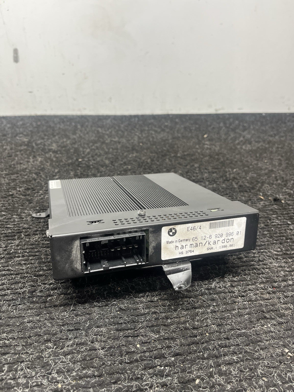 ☑️ 2000-2006 BMW 3 E46 Convert AMPLIFIER HIFI AUDIO AMP HARMAN KARDON 8380068
