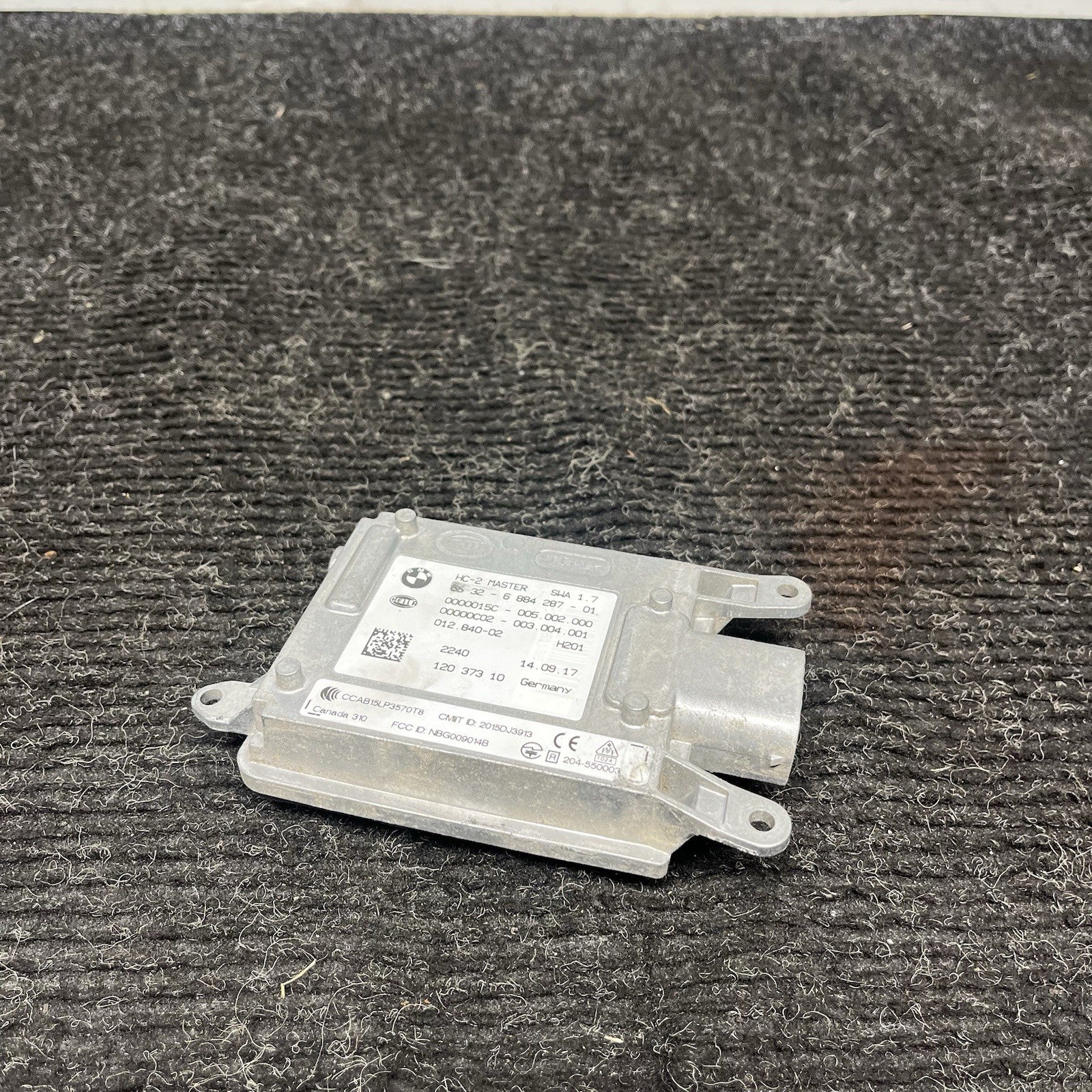 ☑️ 15-18 BMW F30 F32 F80 REAR RIGHT LANE ASSIST BLIND SPOT SENSOR 6884287 OEM